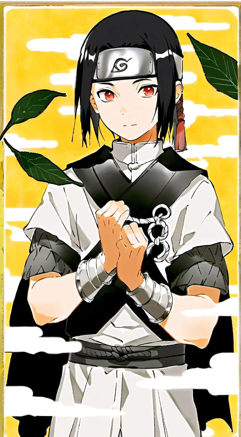 ai character: itachi Uchiha ✨✨✨ background