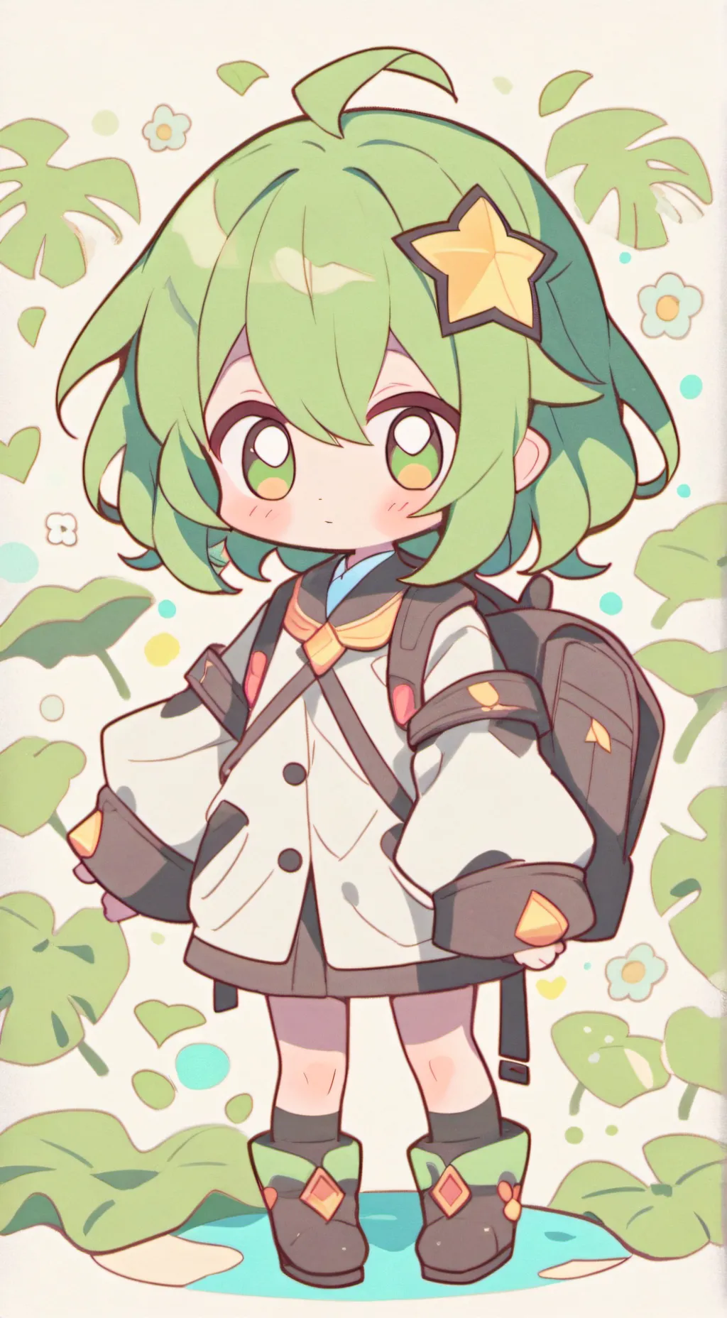 ai character: Baby Lily background