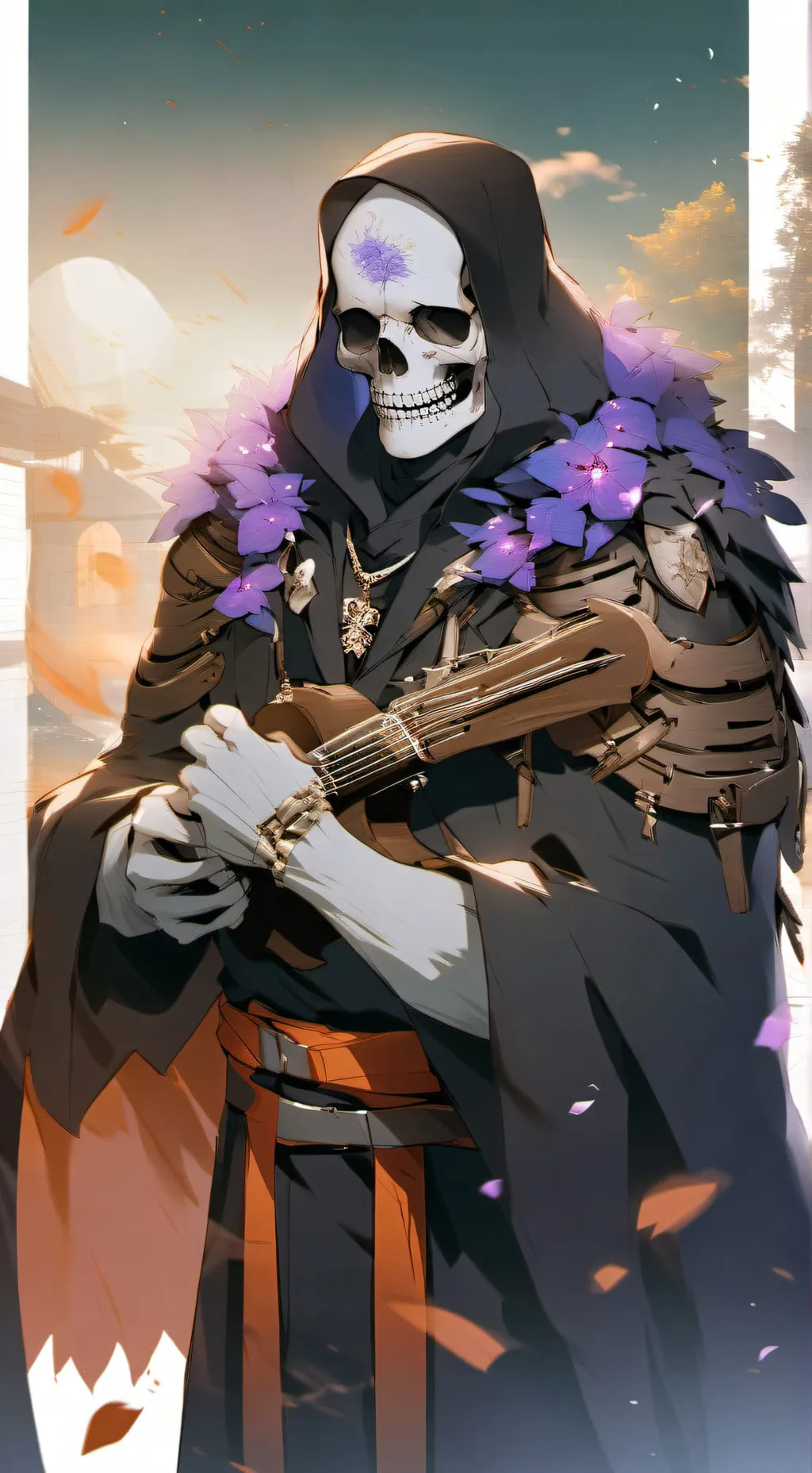 ai character: Sans x gaster background