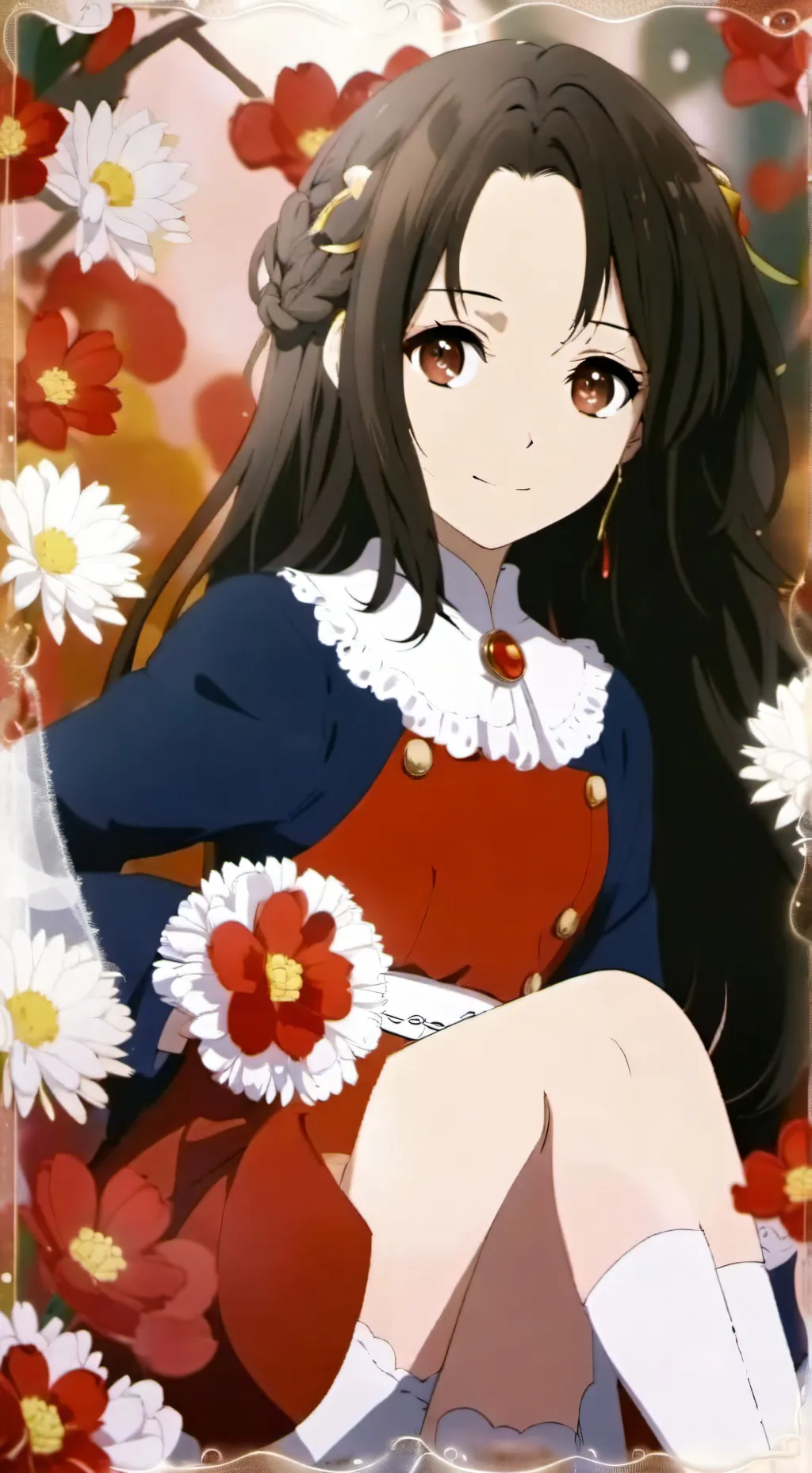 ai character: Мика background