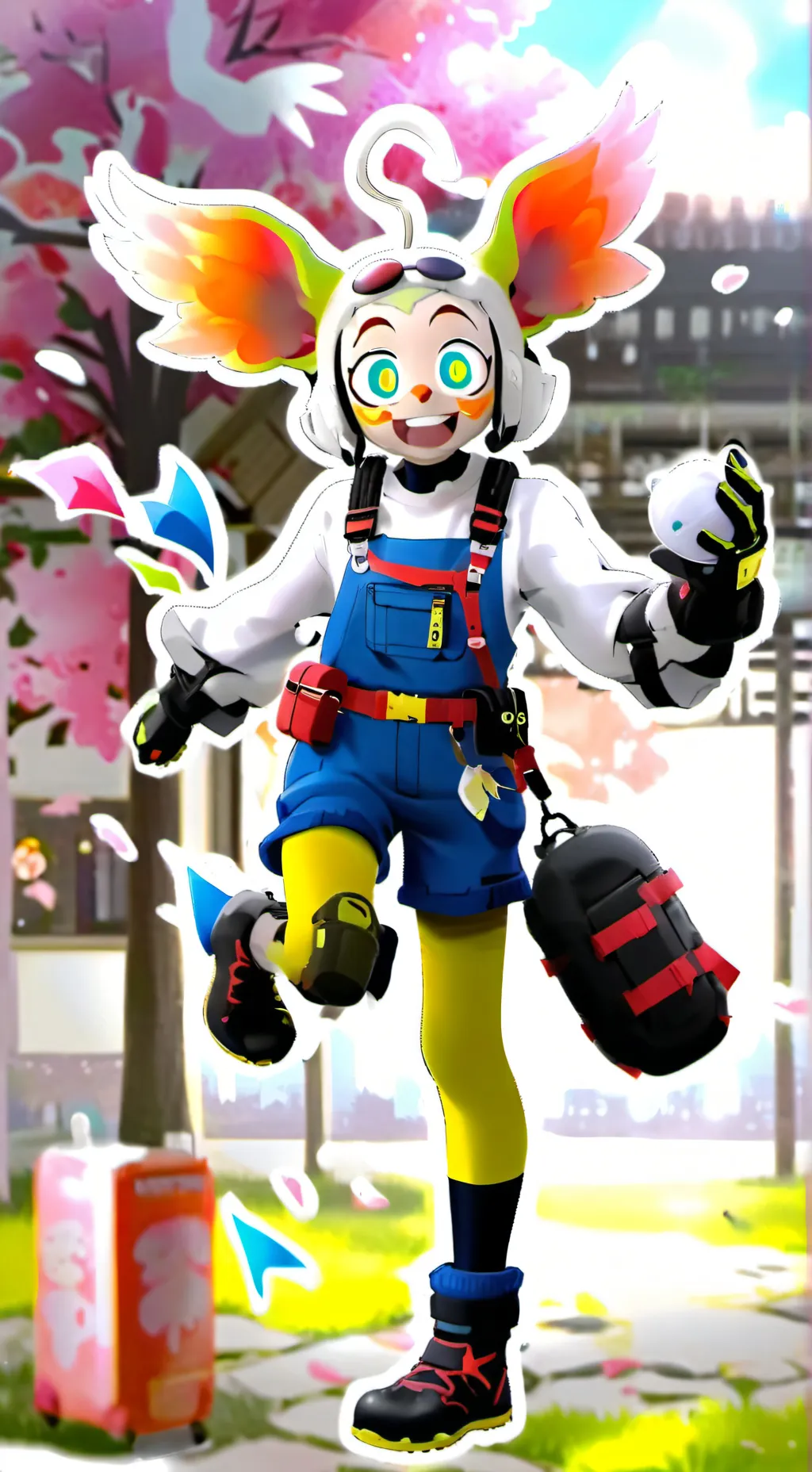 ai character: Yatta ! background