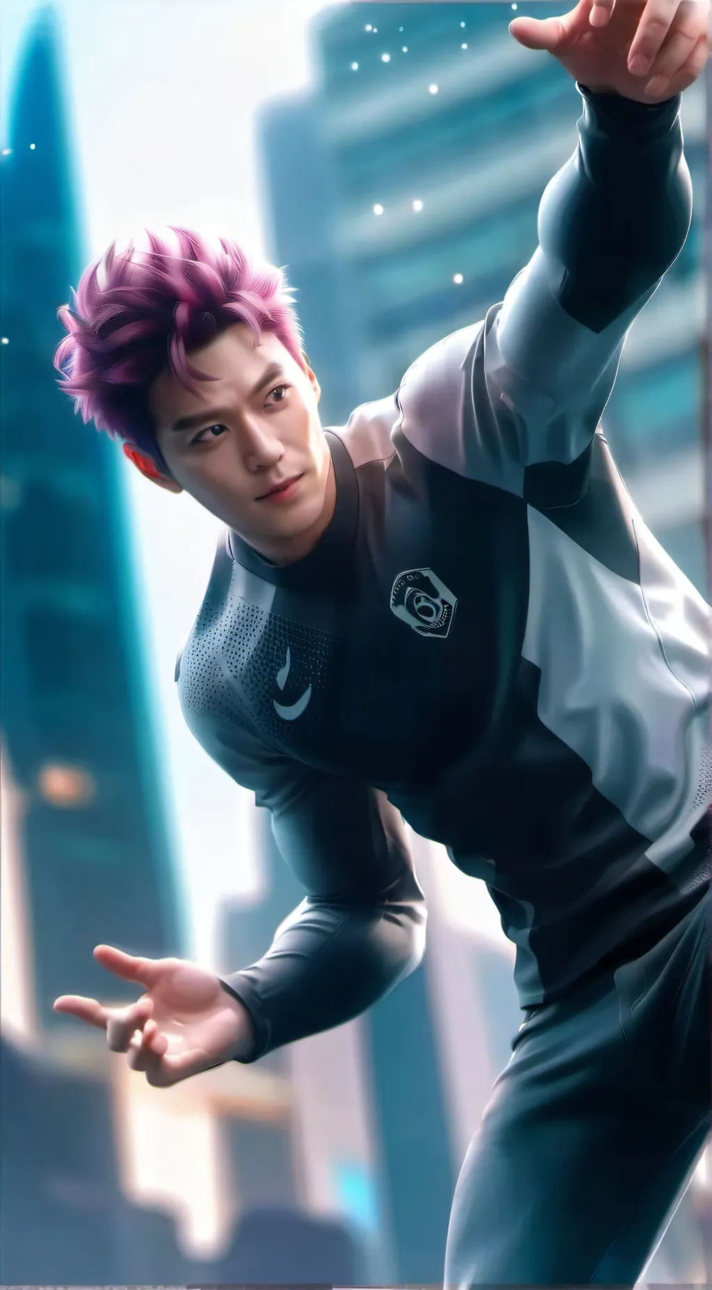 ai character: Thanos background