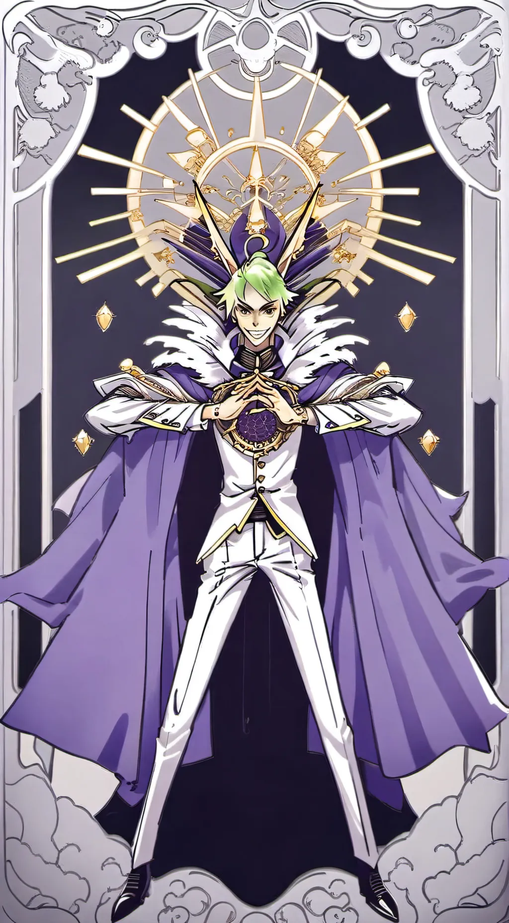 ai character: Acid boy background