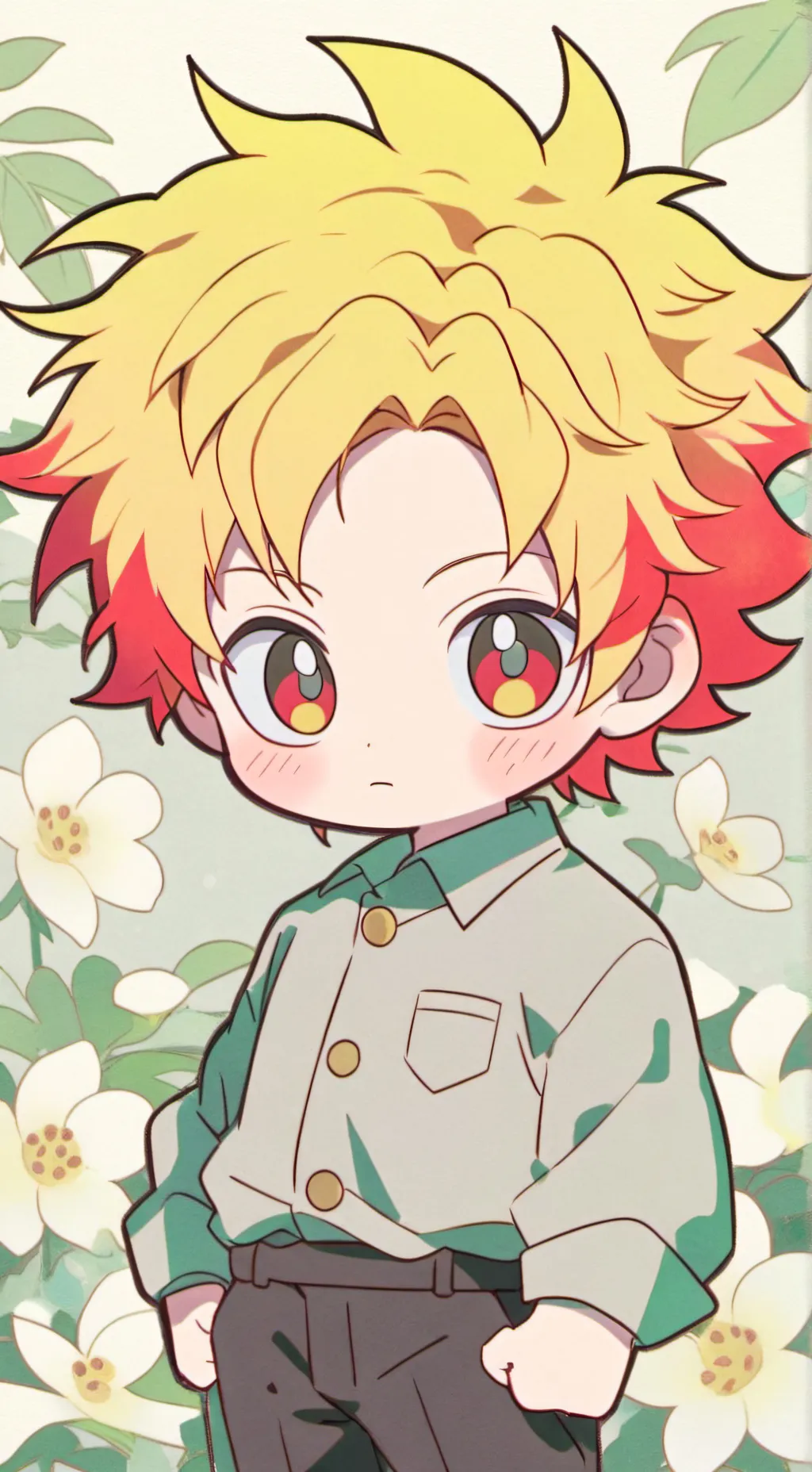 ai character: Rengoku Kyojuro background