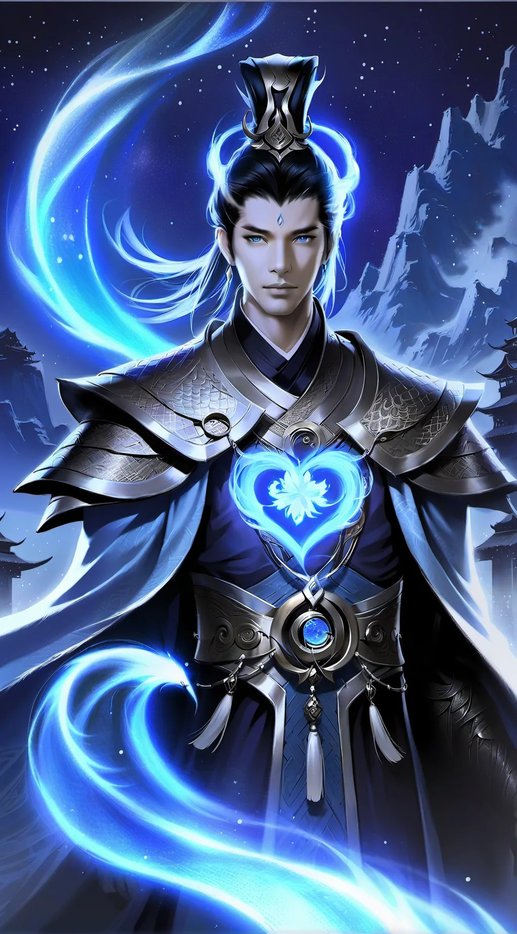 ai character: Alaric Lian Song background