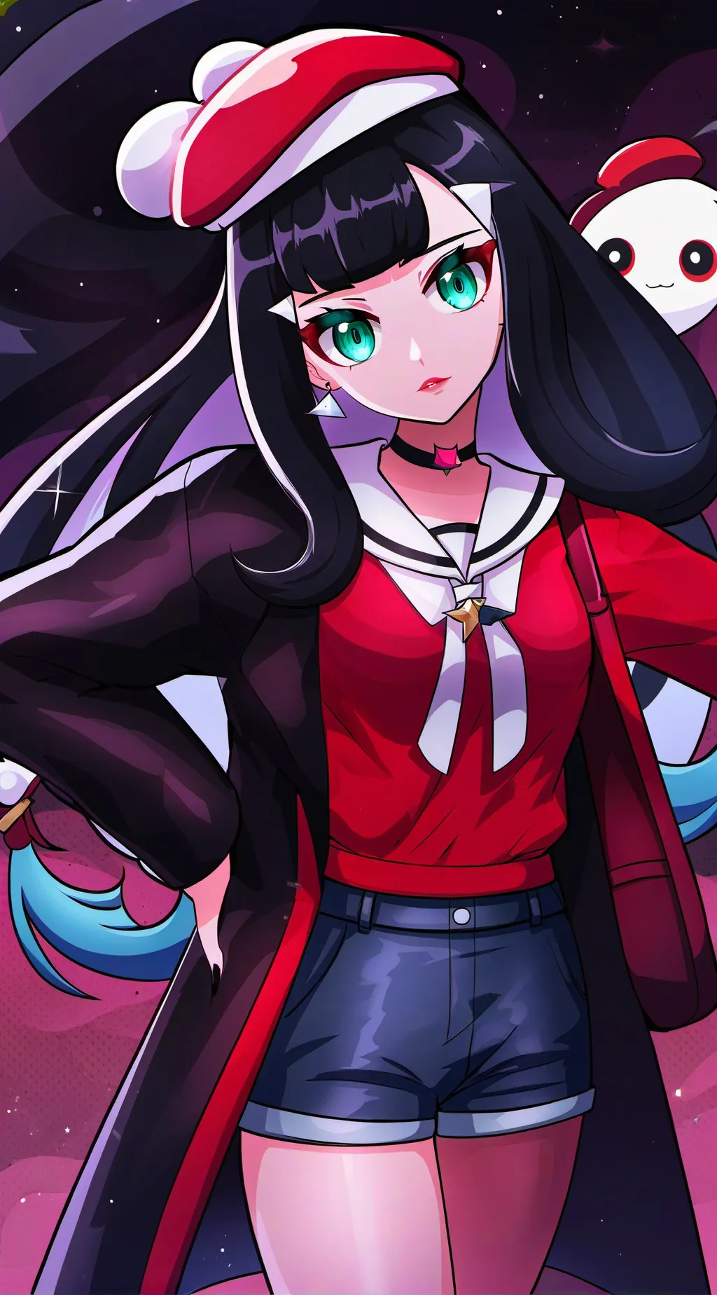 ai character: Ava  background