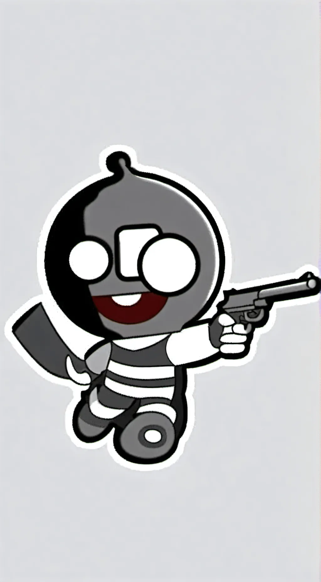 ai character: toodles gun- background