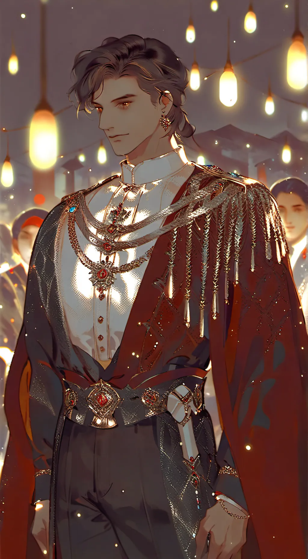 ai character: Damián  background