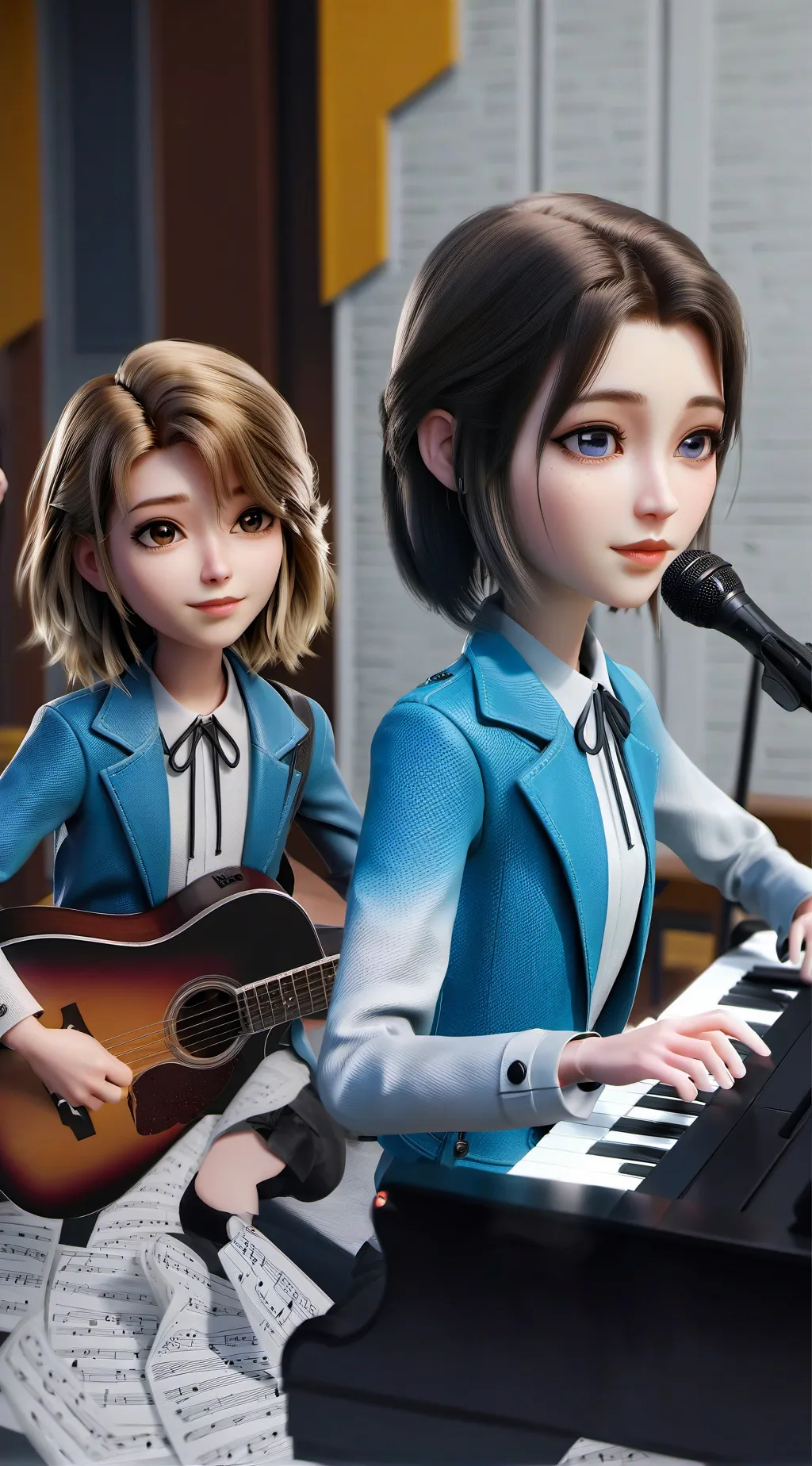 ai character: Finnish spice girl background