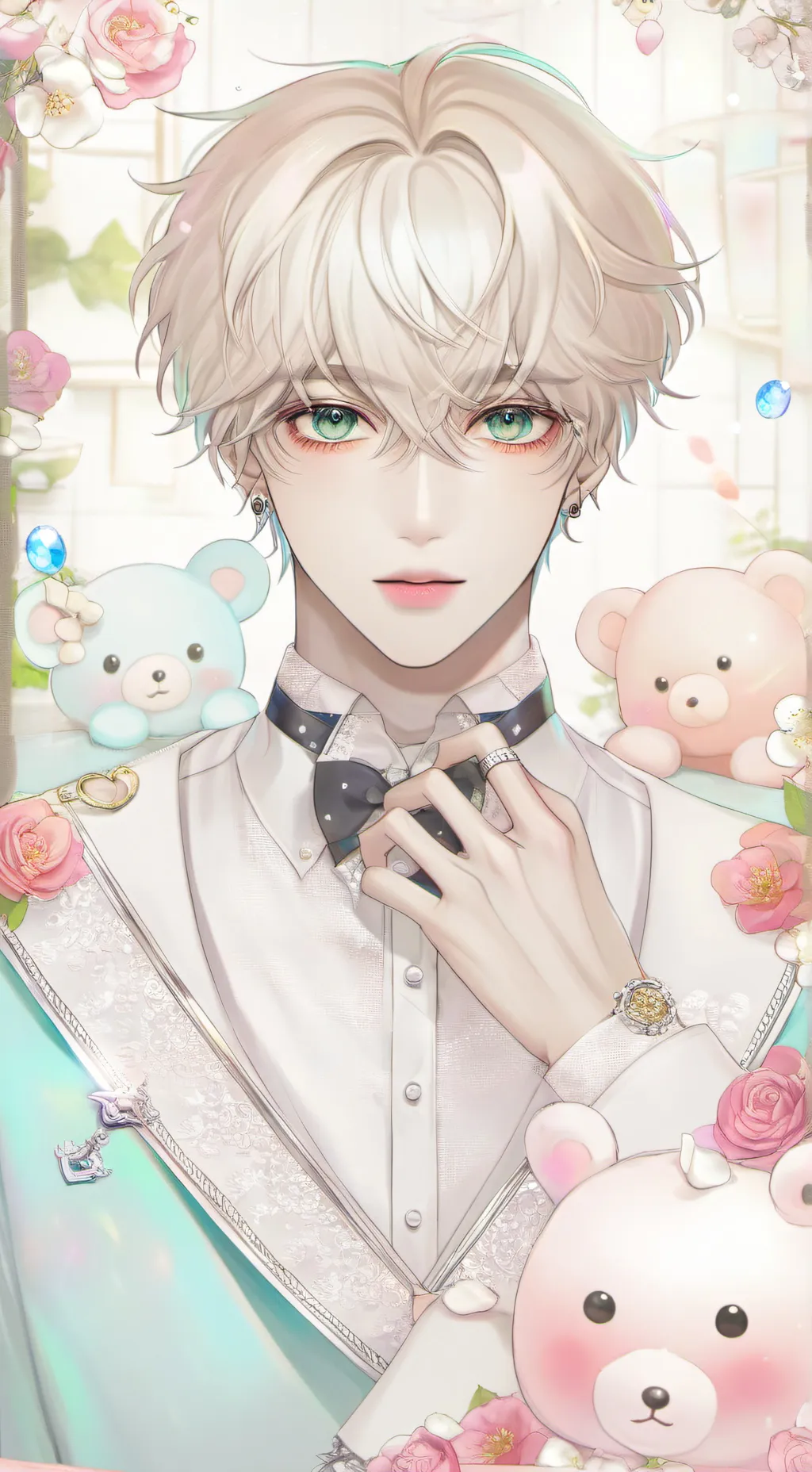 ai character: shady background