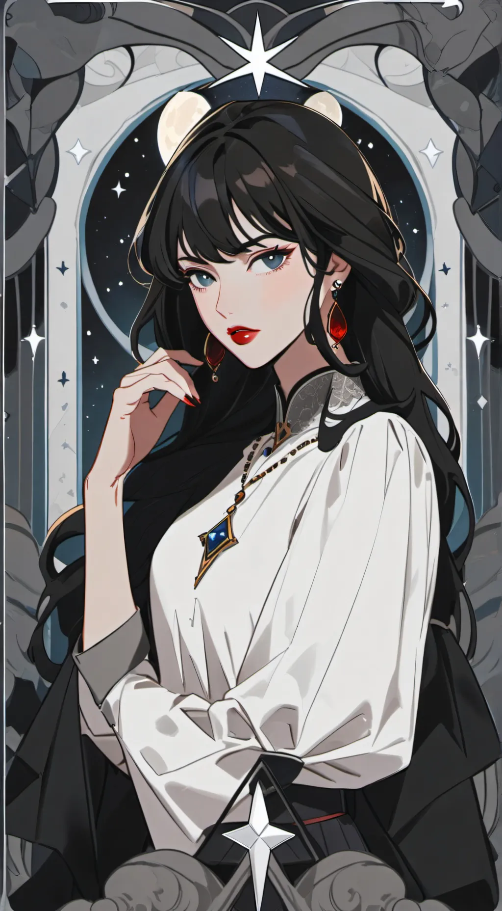 ai character: Sophia Bennett background