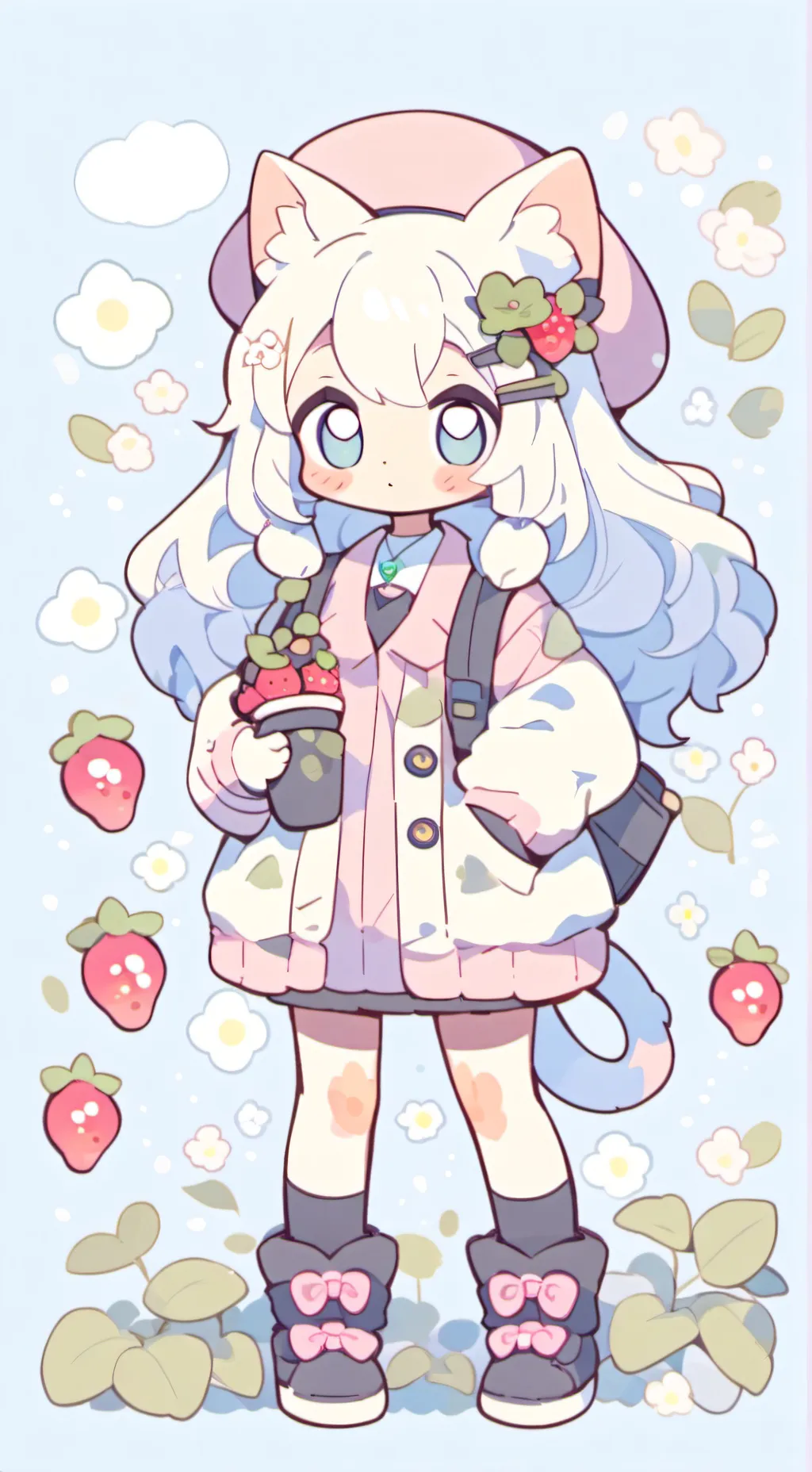 ai character: Lily  background