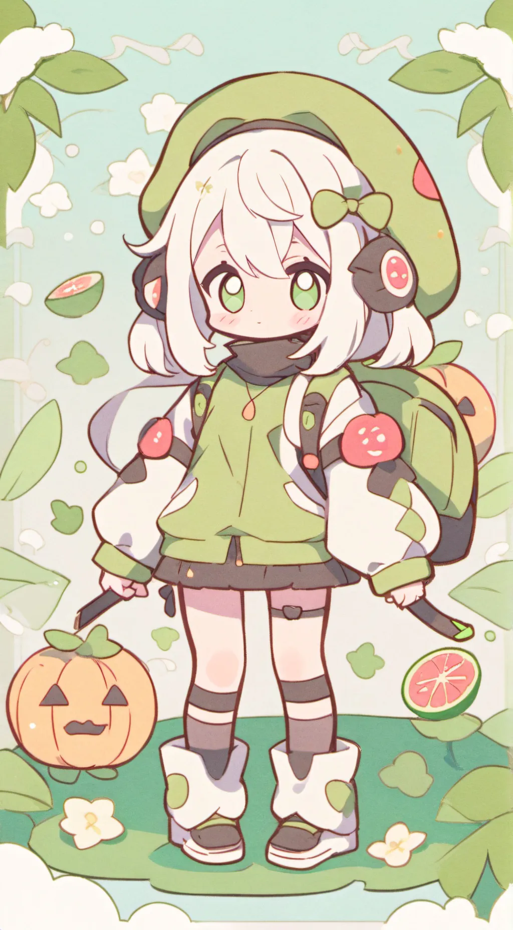 ai character: Lily background