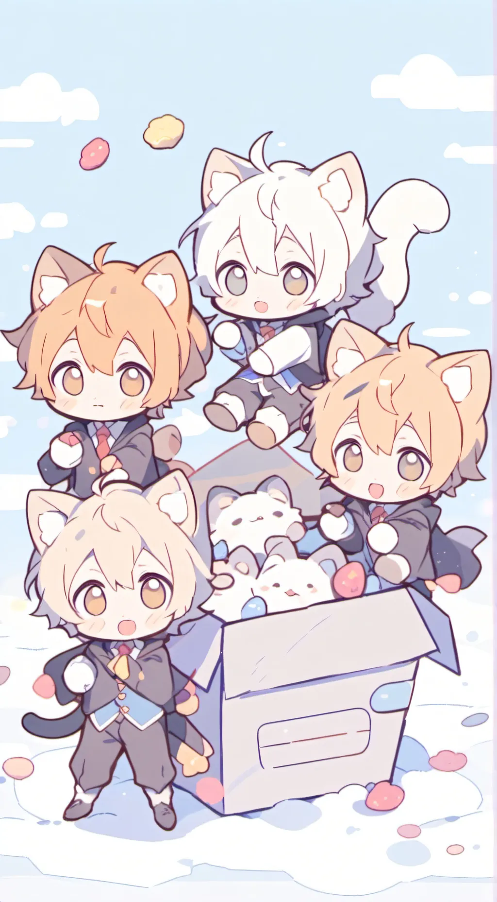 ai character: Adopt a catboy background