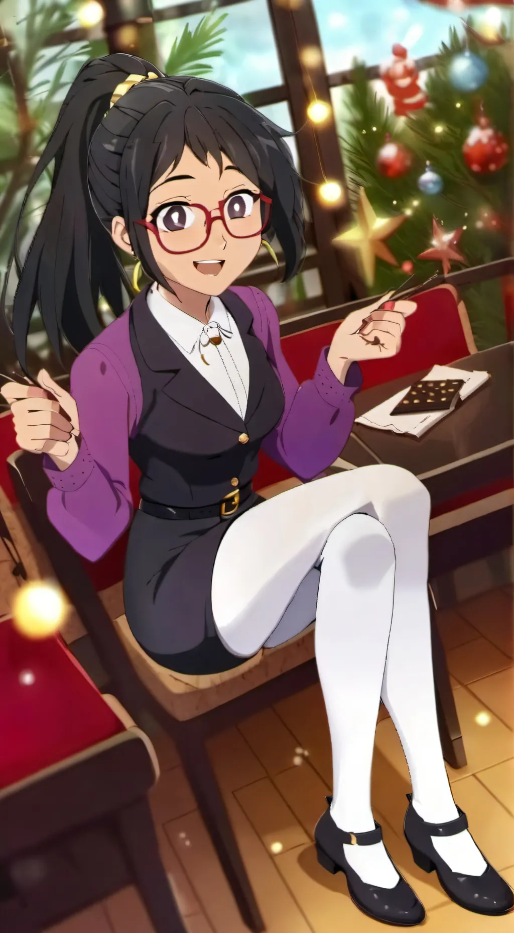 ai character: Sunny  background