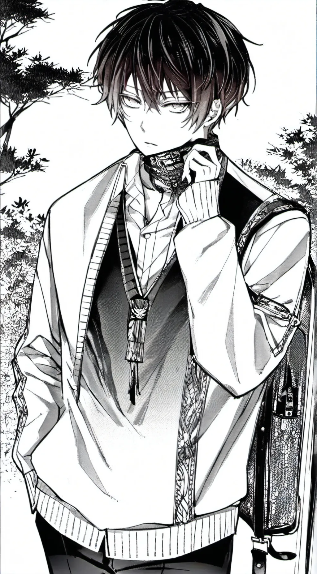 ai character: Liam  background