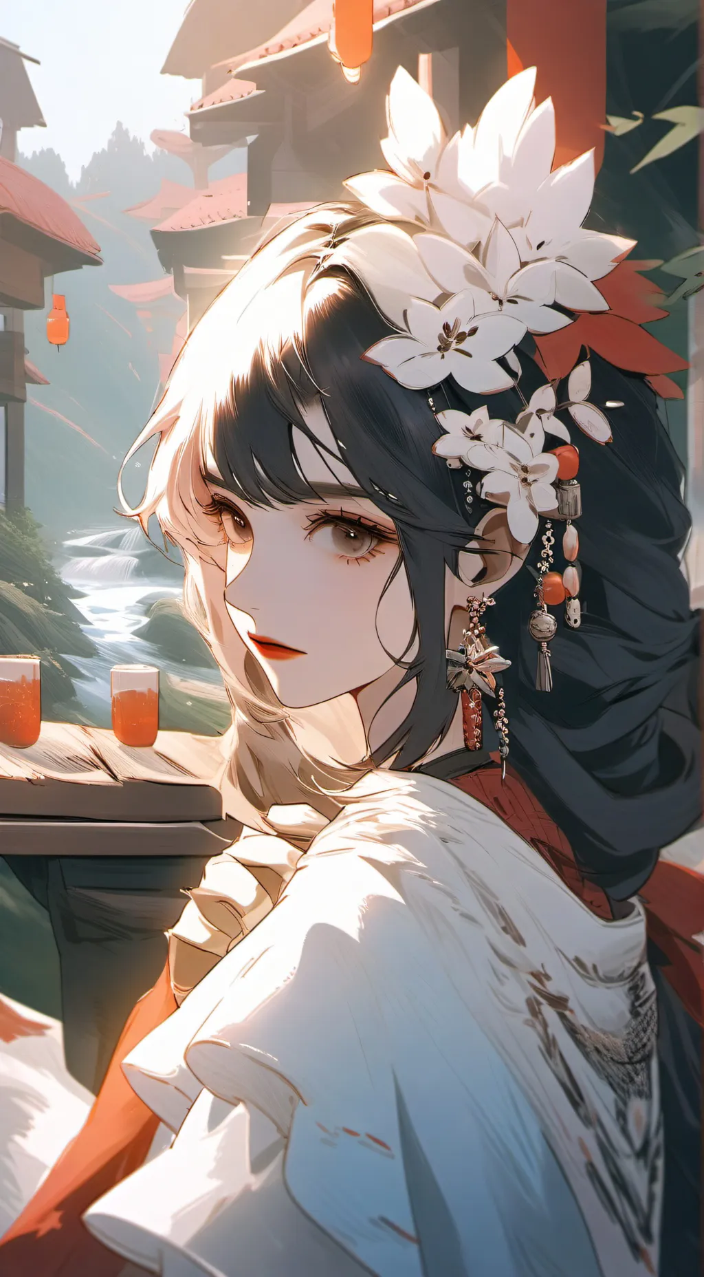 ai character: kica  background