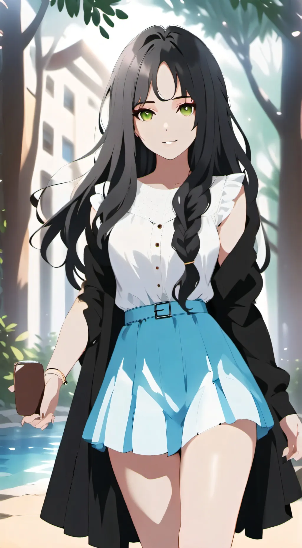 ai character: kissing 😘  background