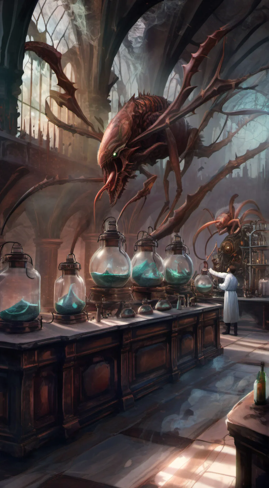 ai character: SCP-Chaos! background