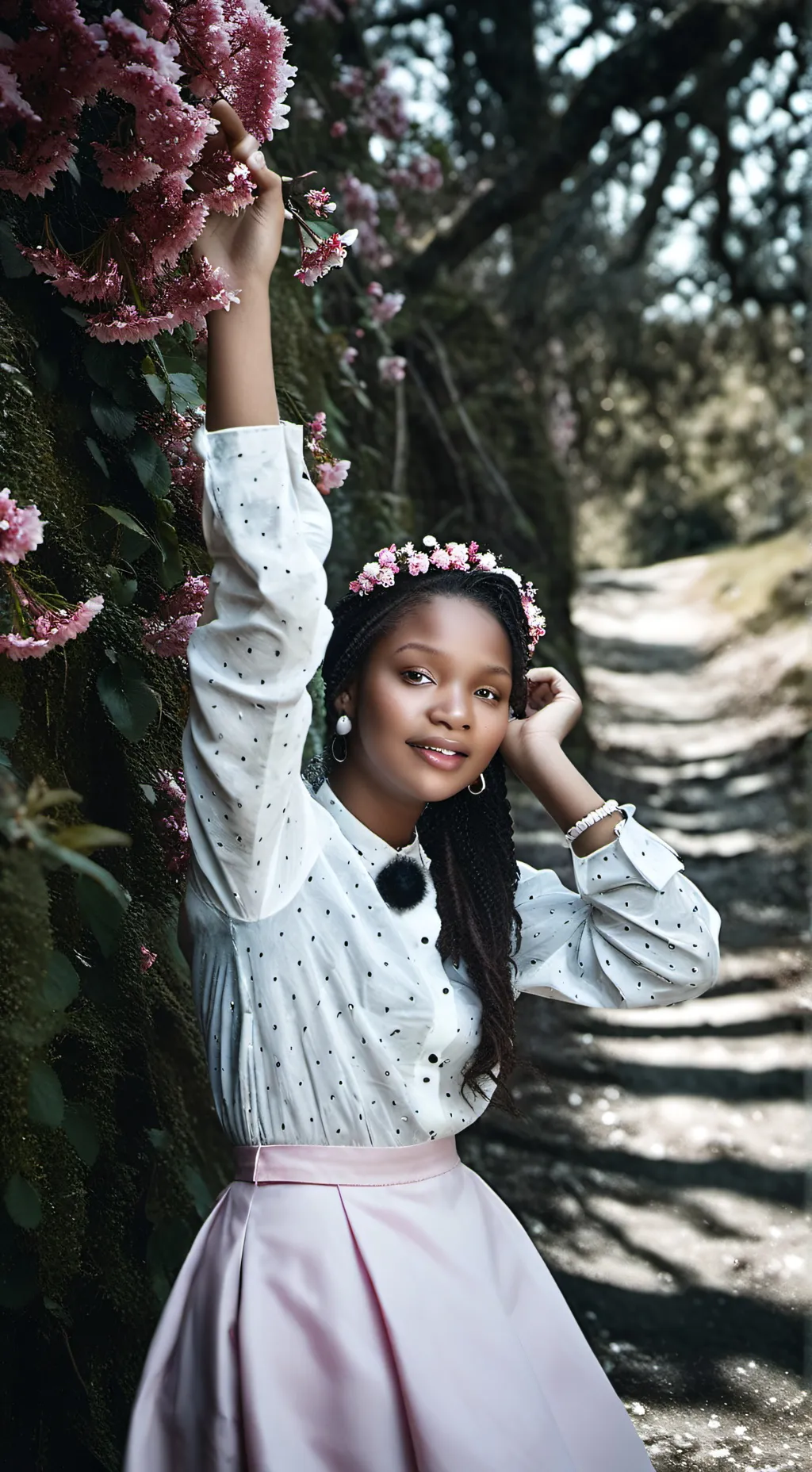 ai character: angela background