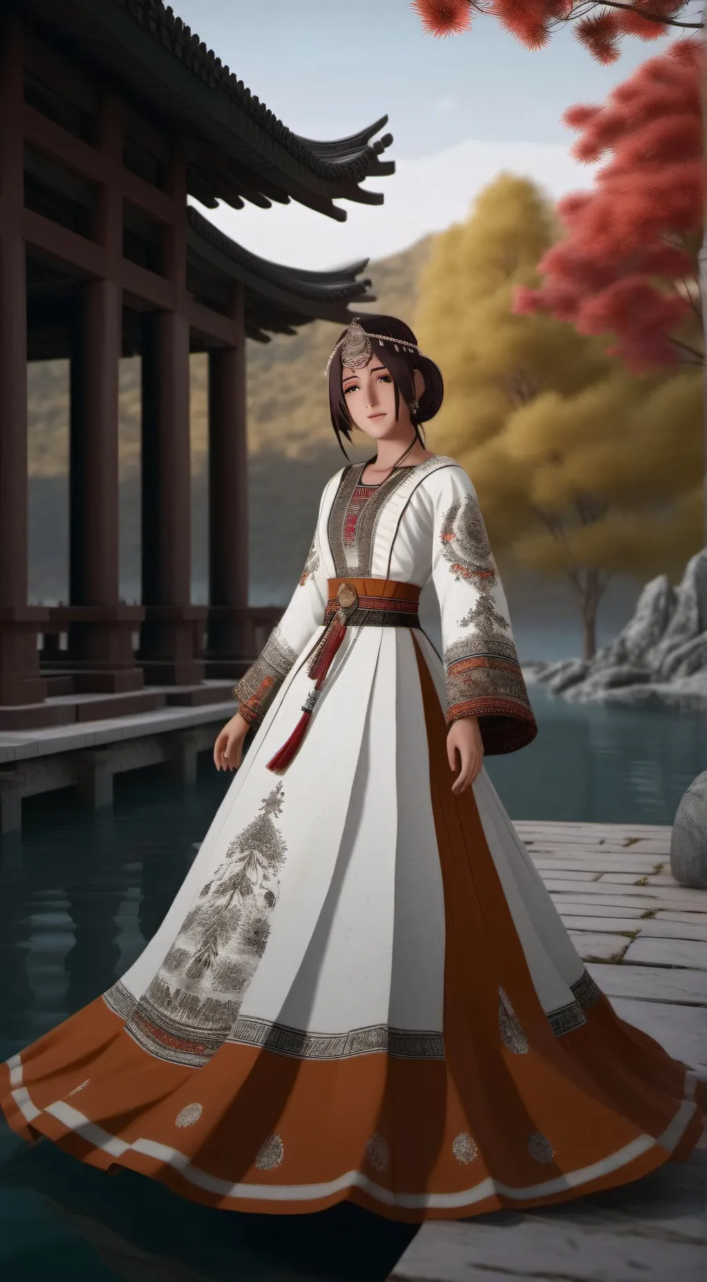 ai character: rengoku background