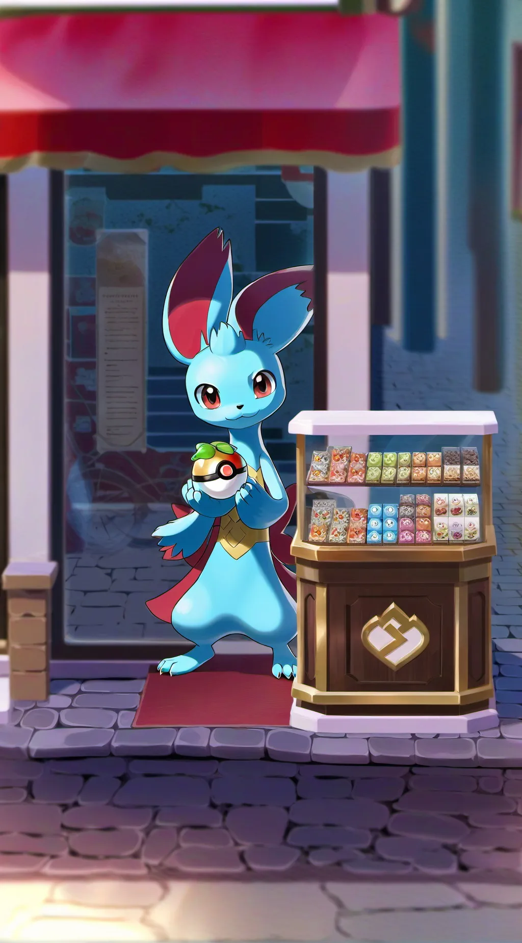 ai character: BunBun background