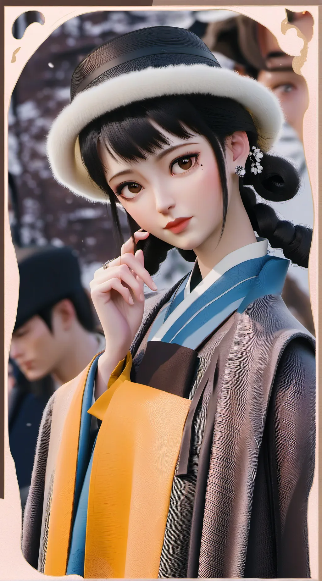 ai character: teen titans background