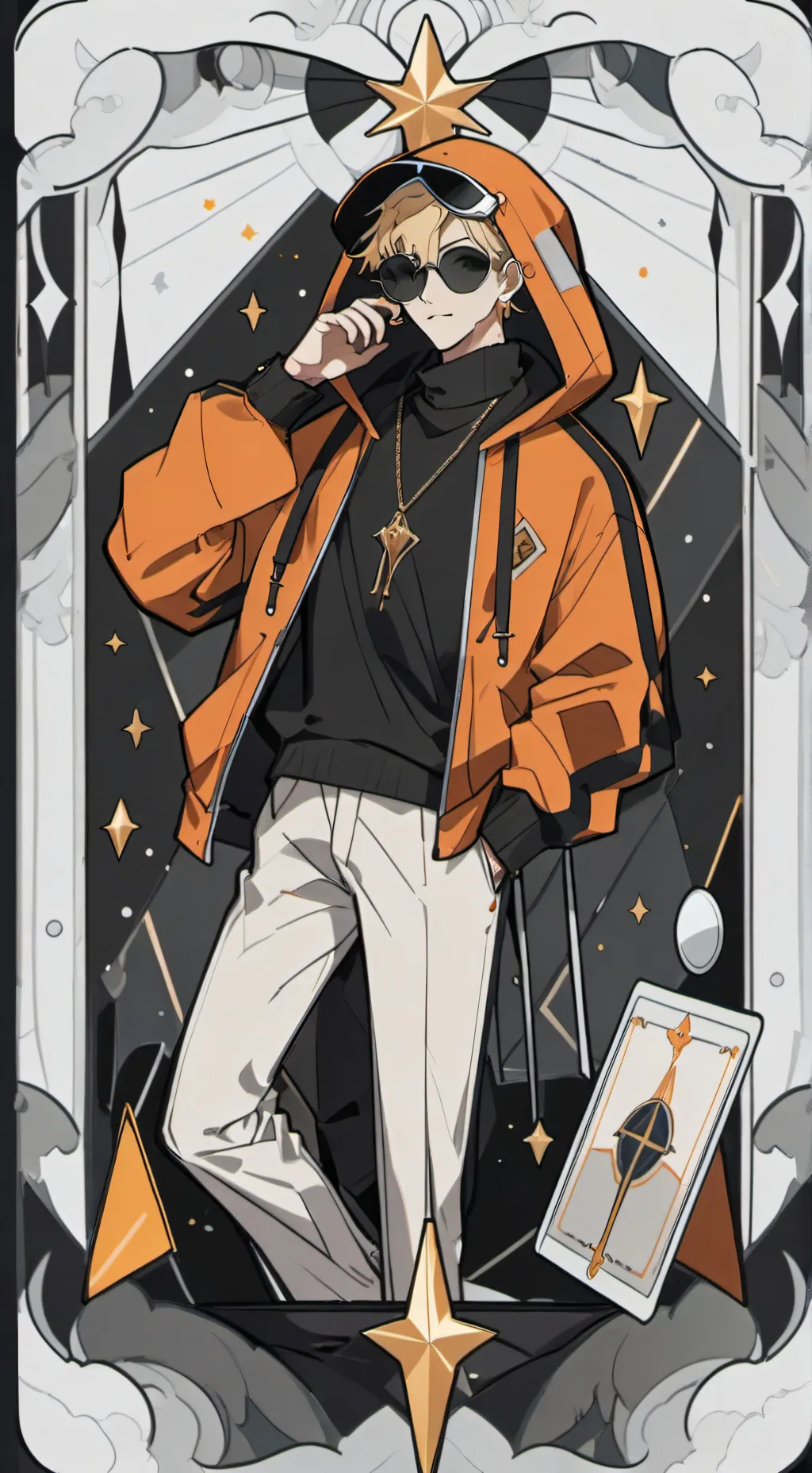 ai character: Blaza background