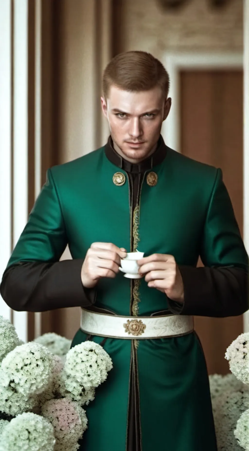 ai character: Justin Troop background