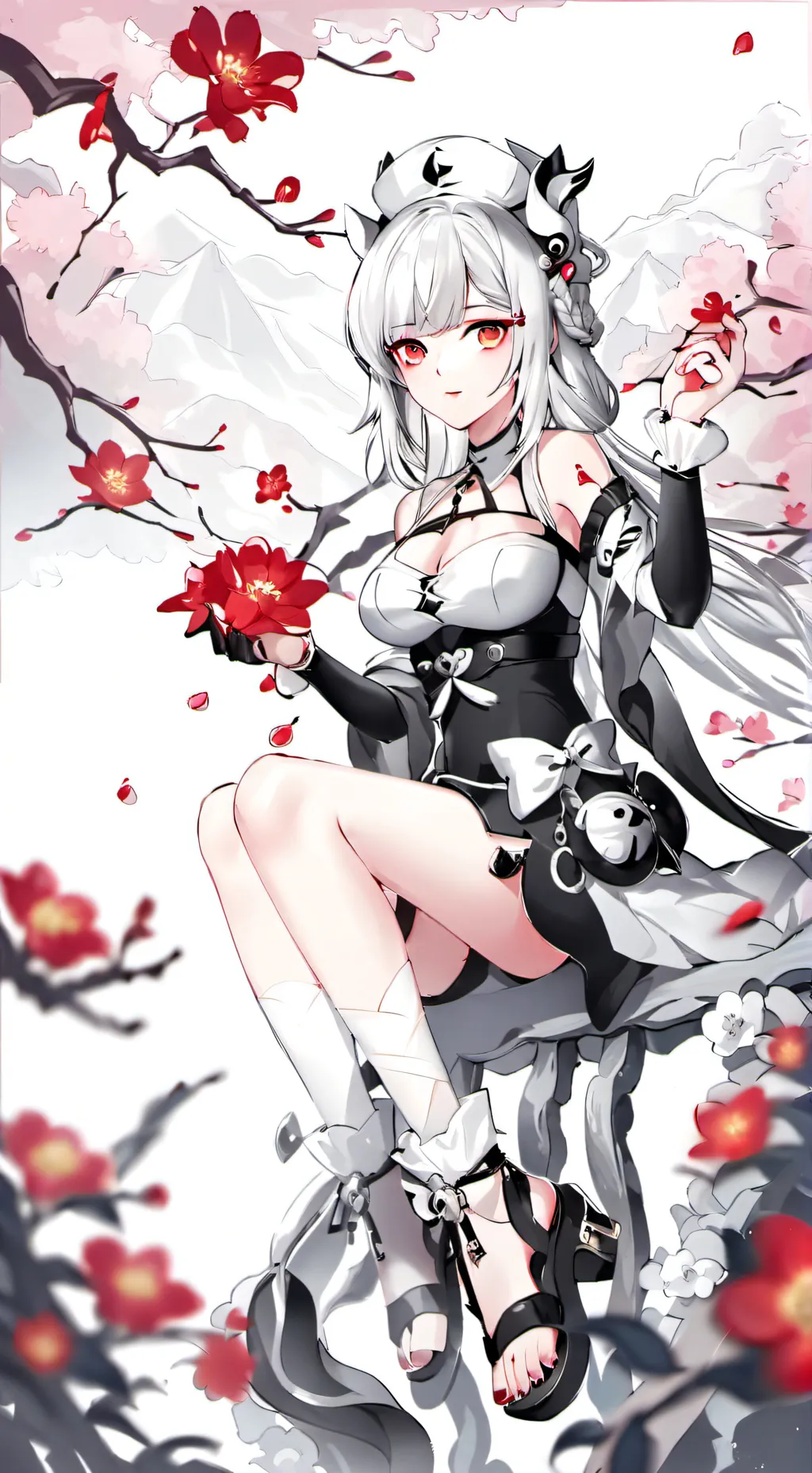 ai character: Vampire girl. G, f background