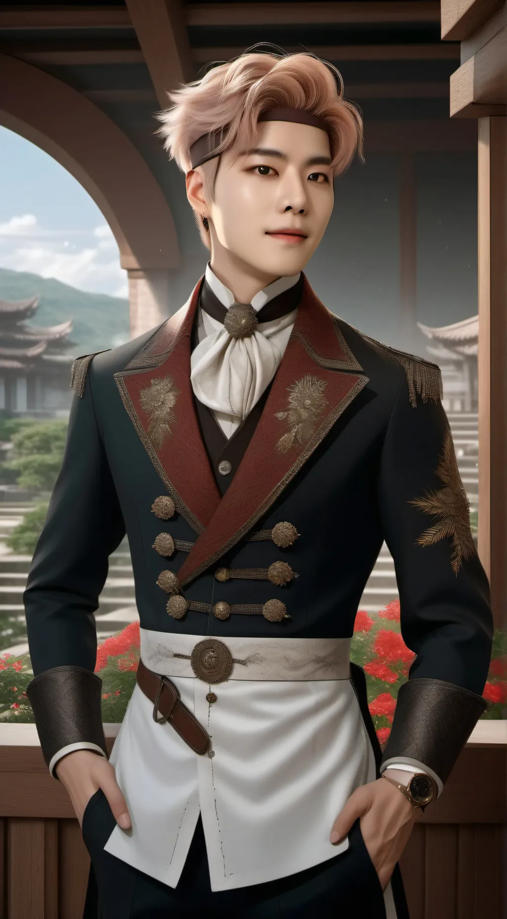 ai character: seungmin background