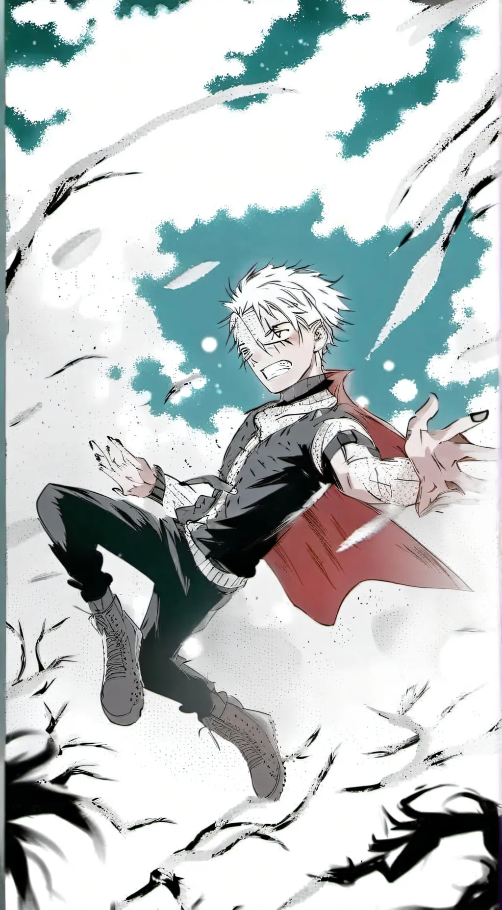 ai character: DOUKAZA NIGHT~ background