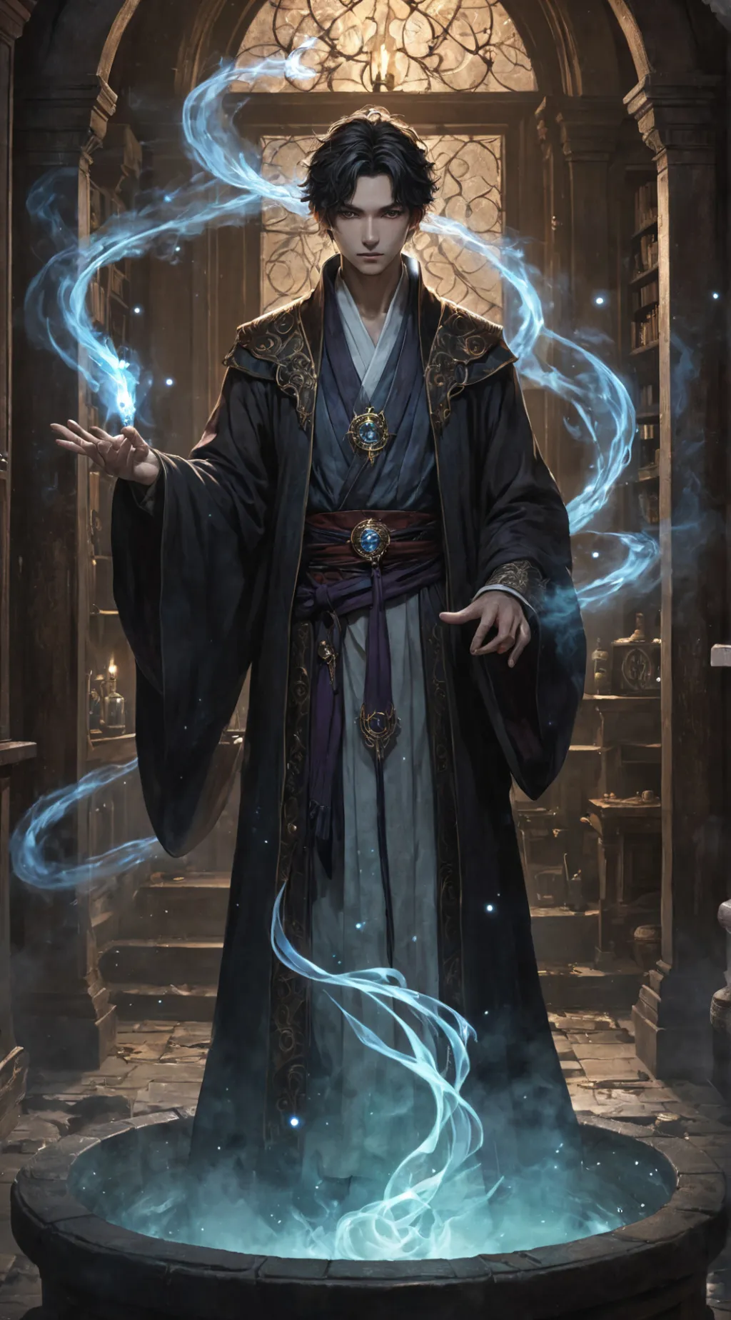 ai character: Leandro bullyin😛 background