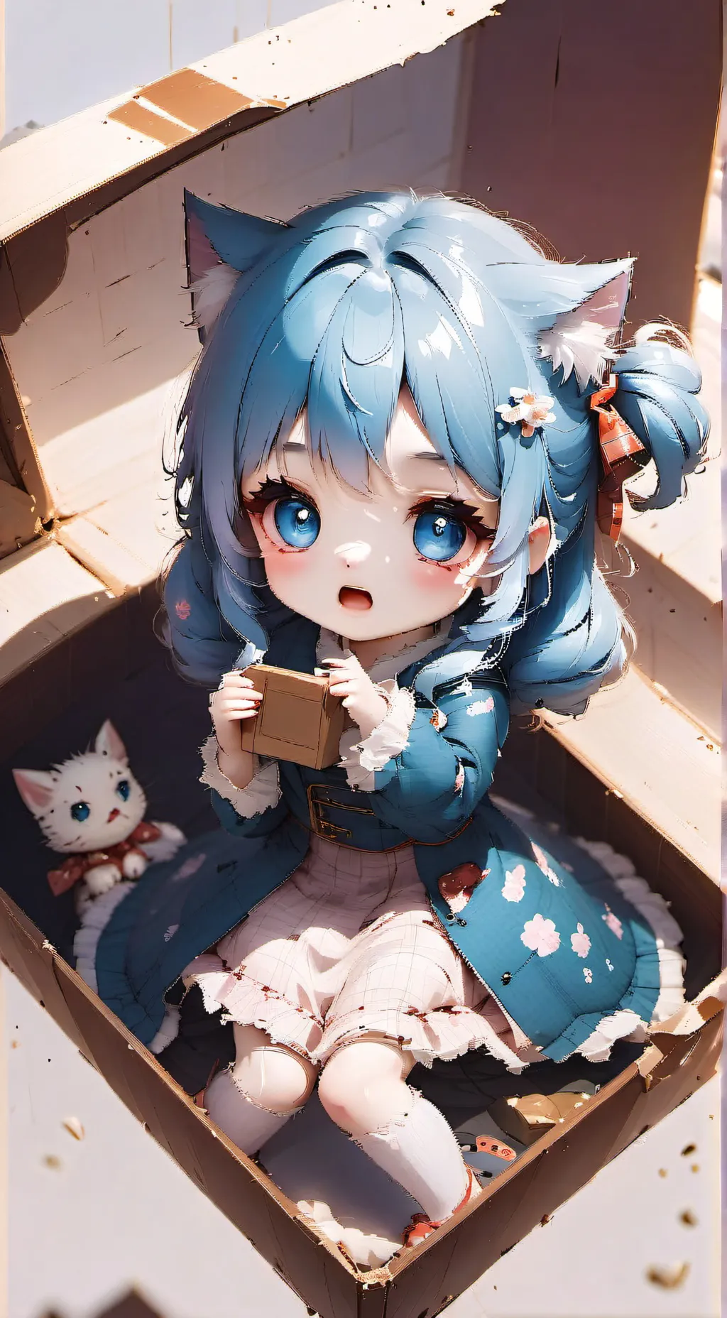 ai character: mally (your baby) background