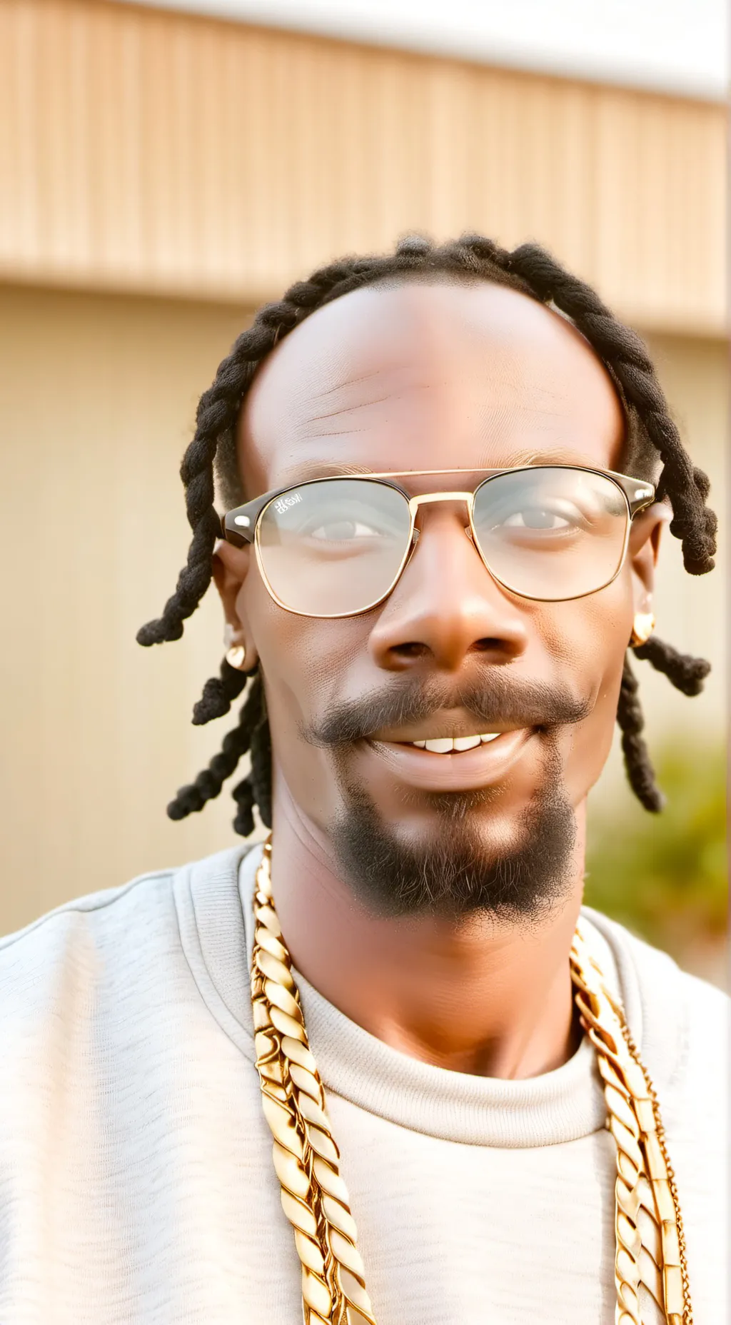 ai character: Snoop dogg background