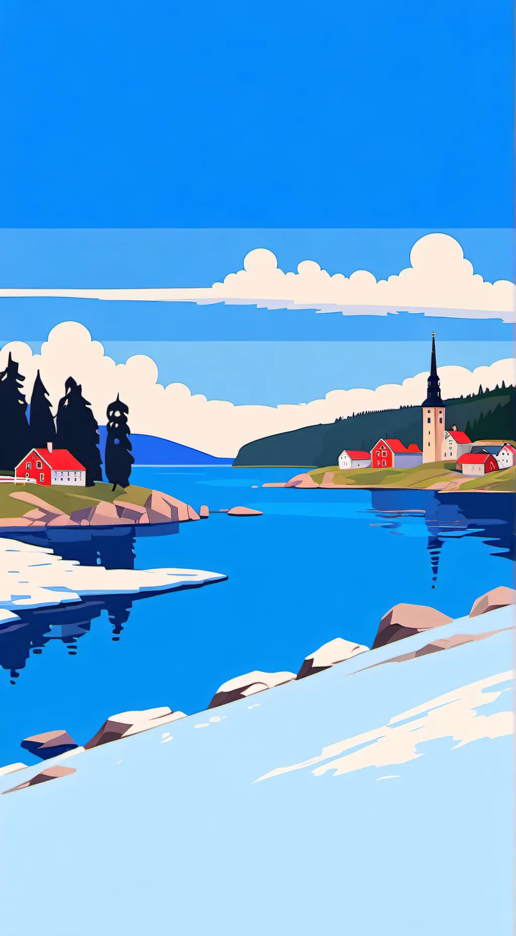 ai character: ny svensk familj background