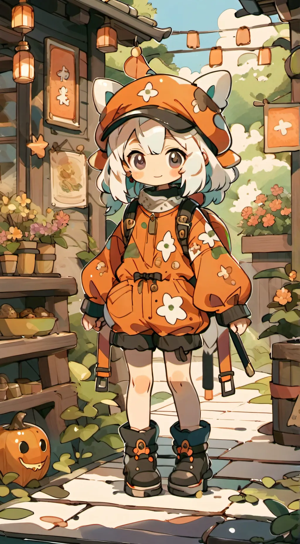 ai character: hombre  background