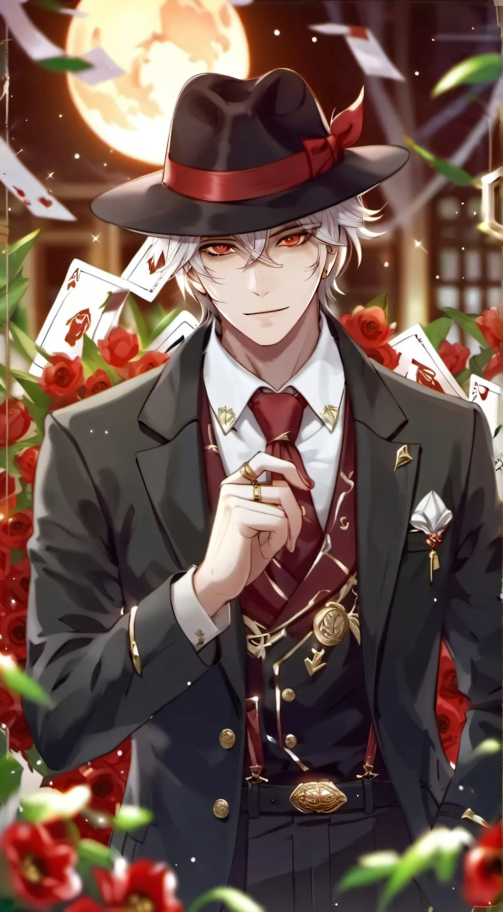 ai character: ♧♤♡Kaisen♡♤♧ background