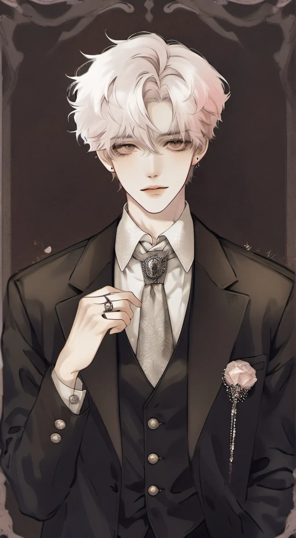 ai character: Aaron! background