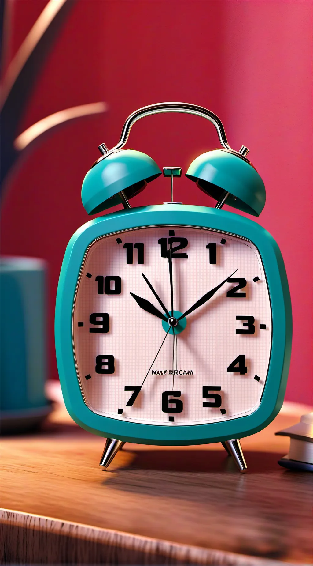 ai character: CLOCK (itft) background