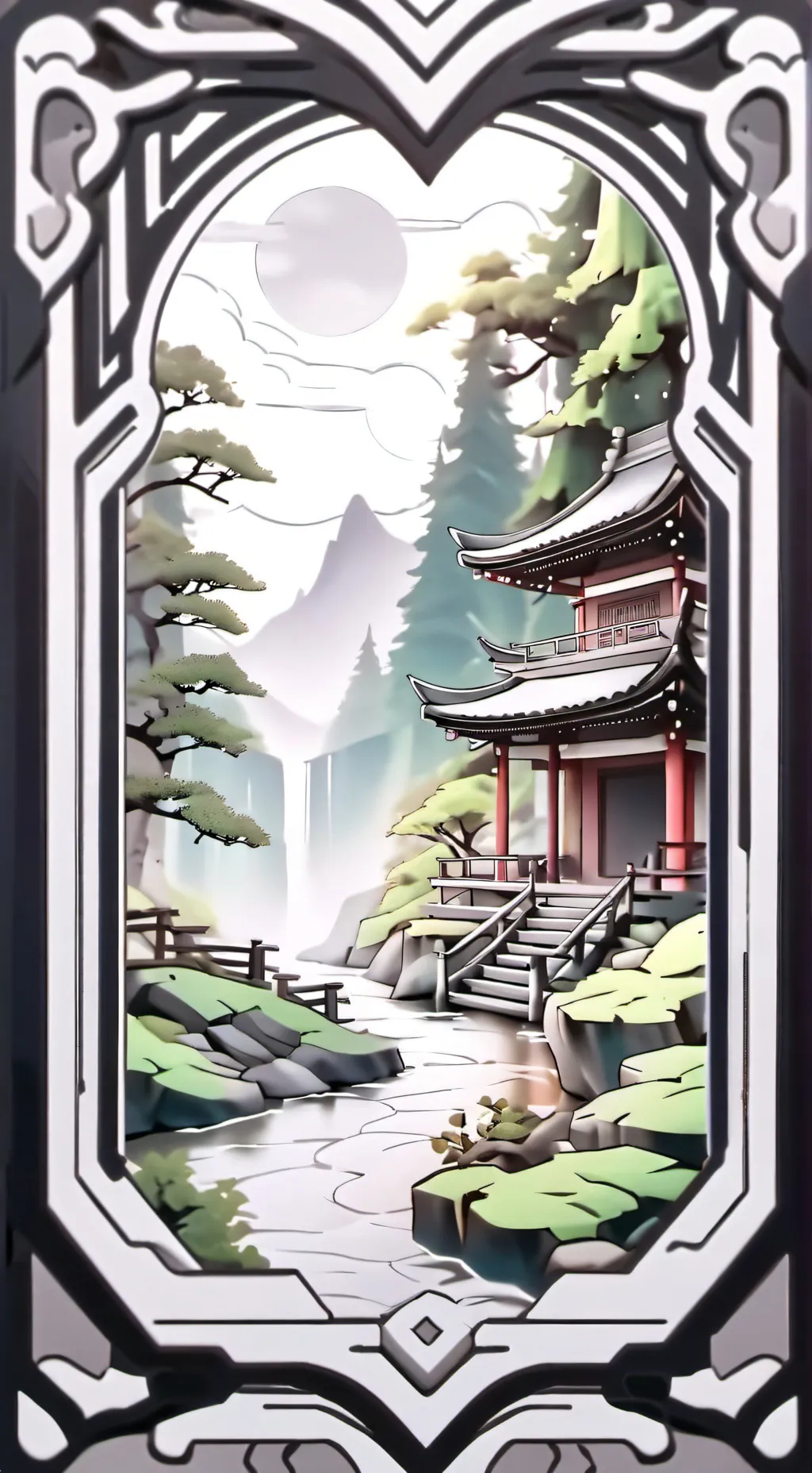 ai character: ninja/assassin go background