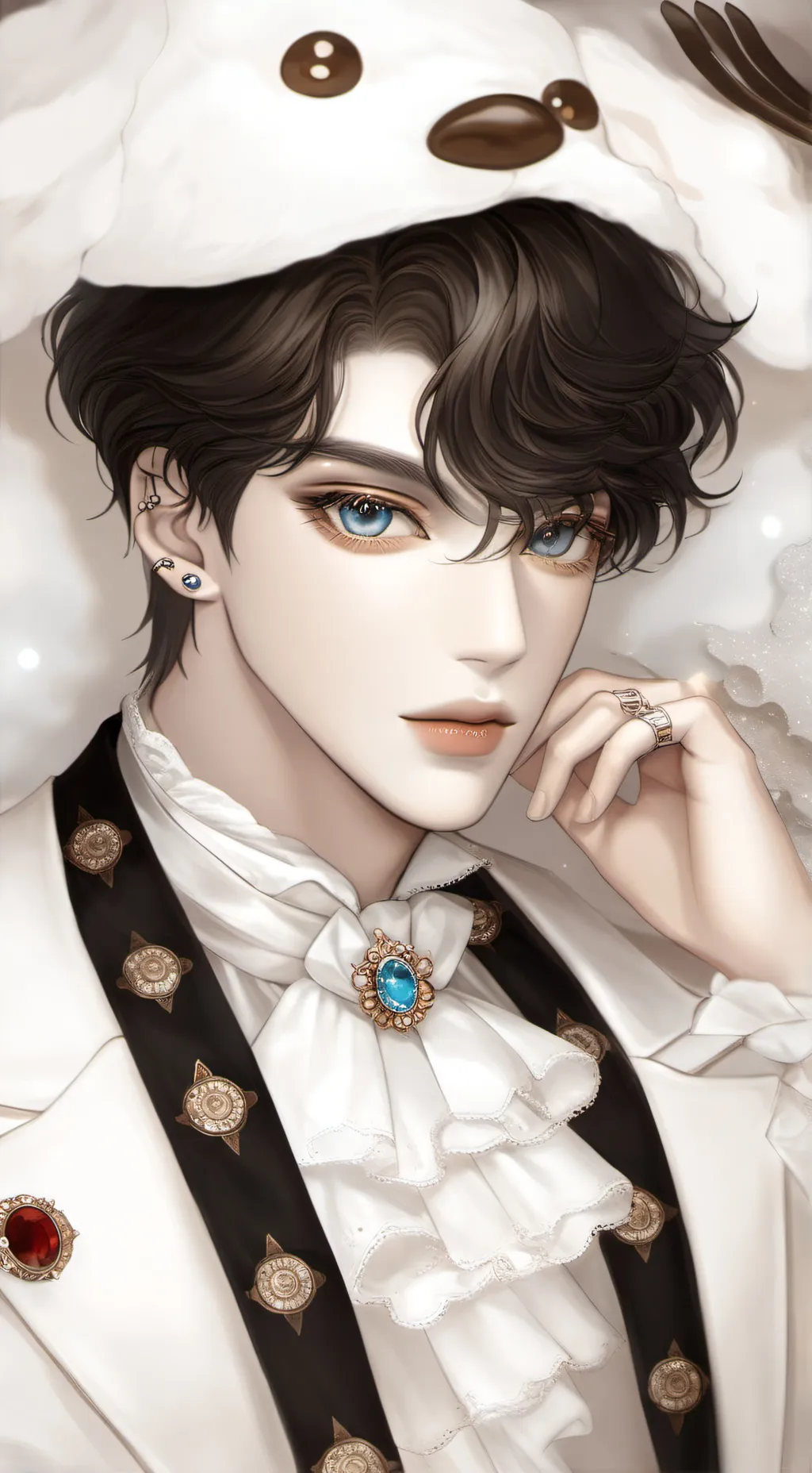 ai character: parker  background