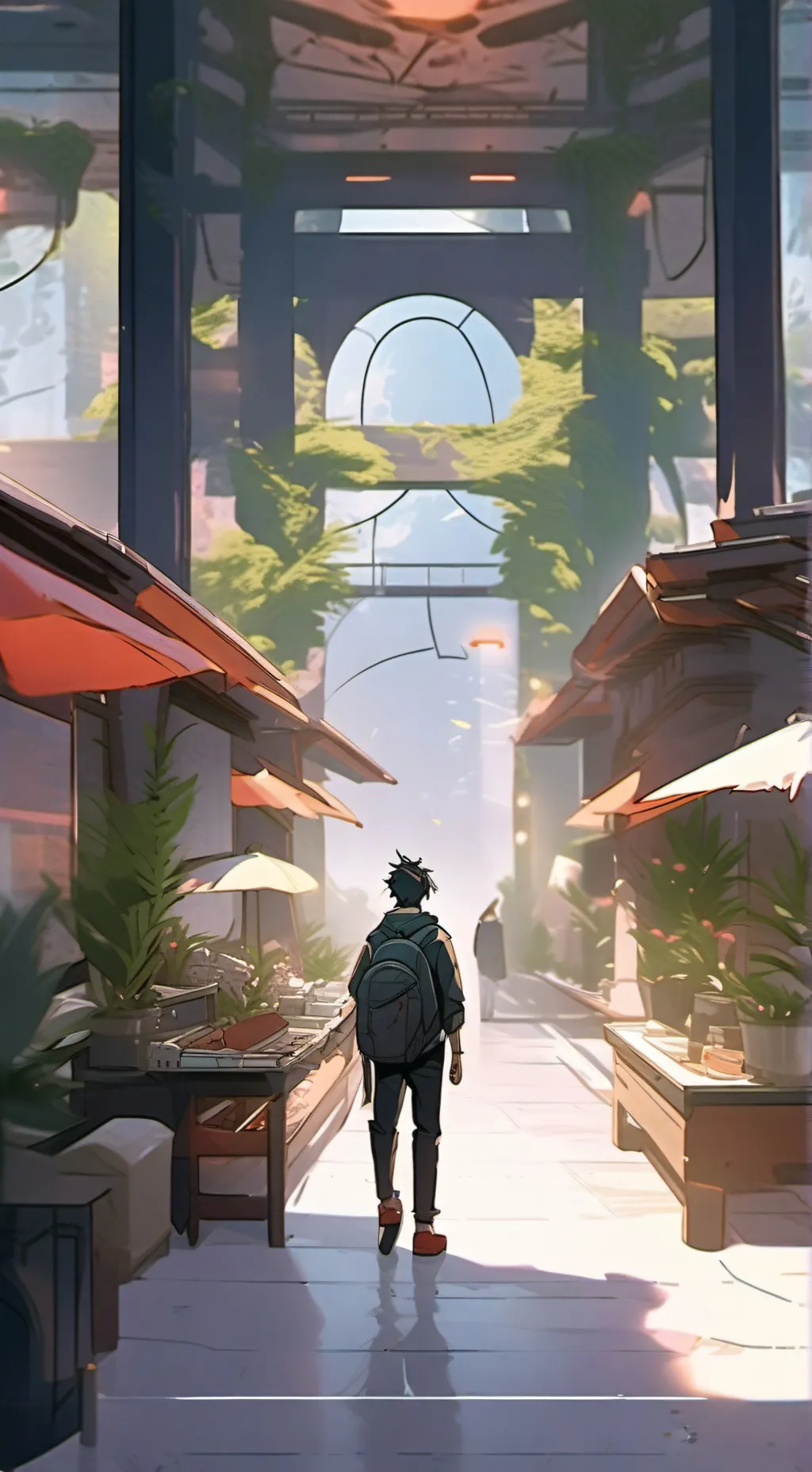 ai character: Friends more  background