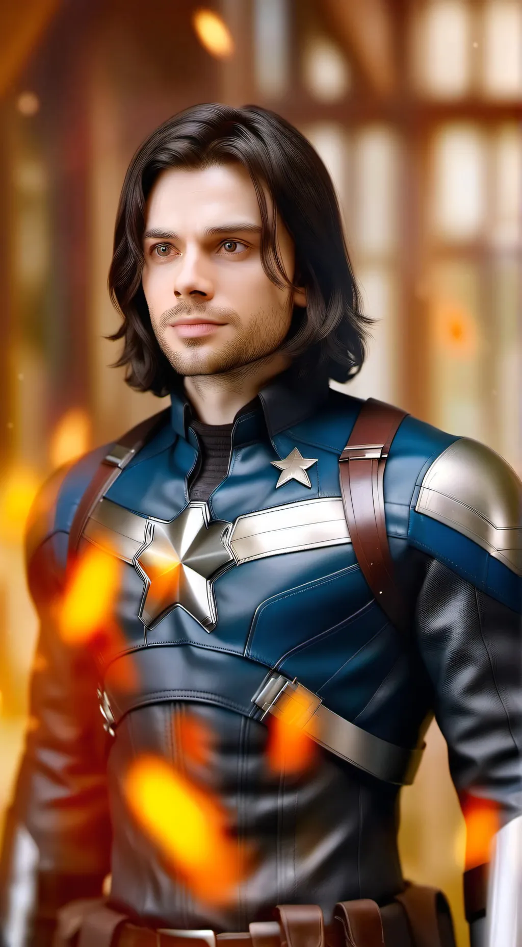 ai character: bucky barnes background