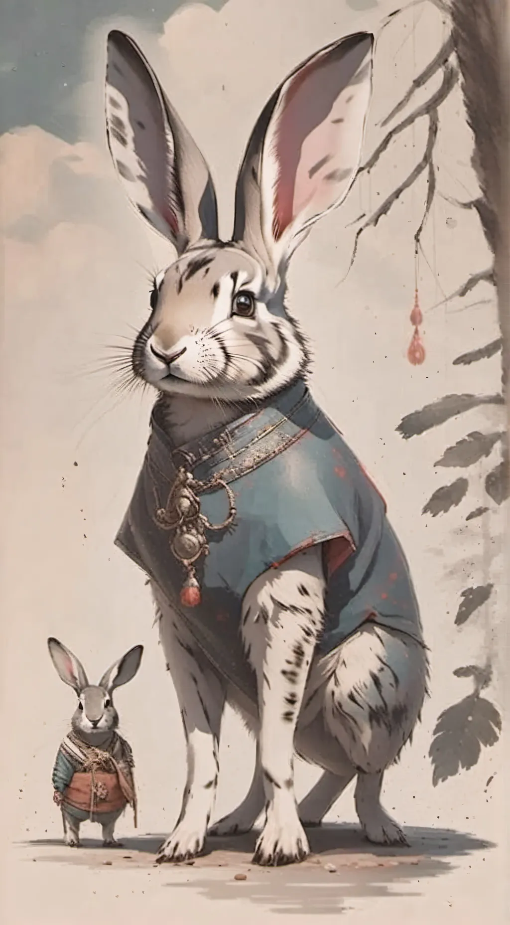 ai character: benny👻 background