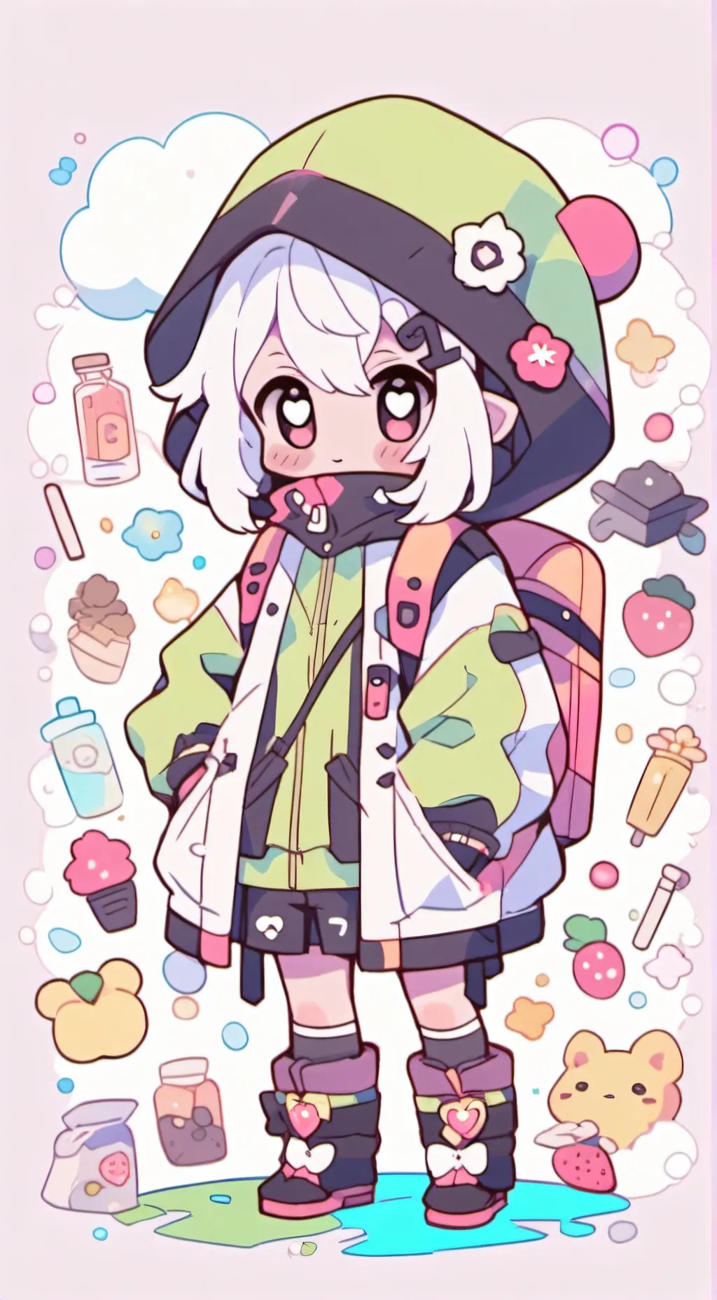 ai character: dw pee background