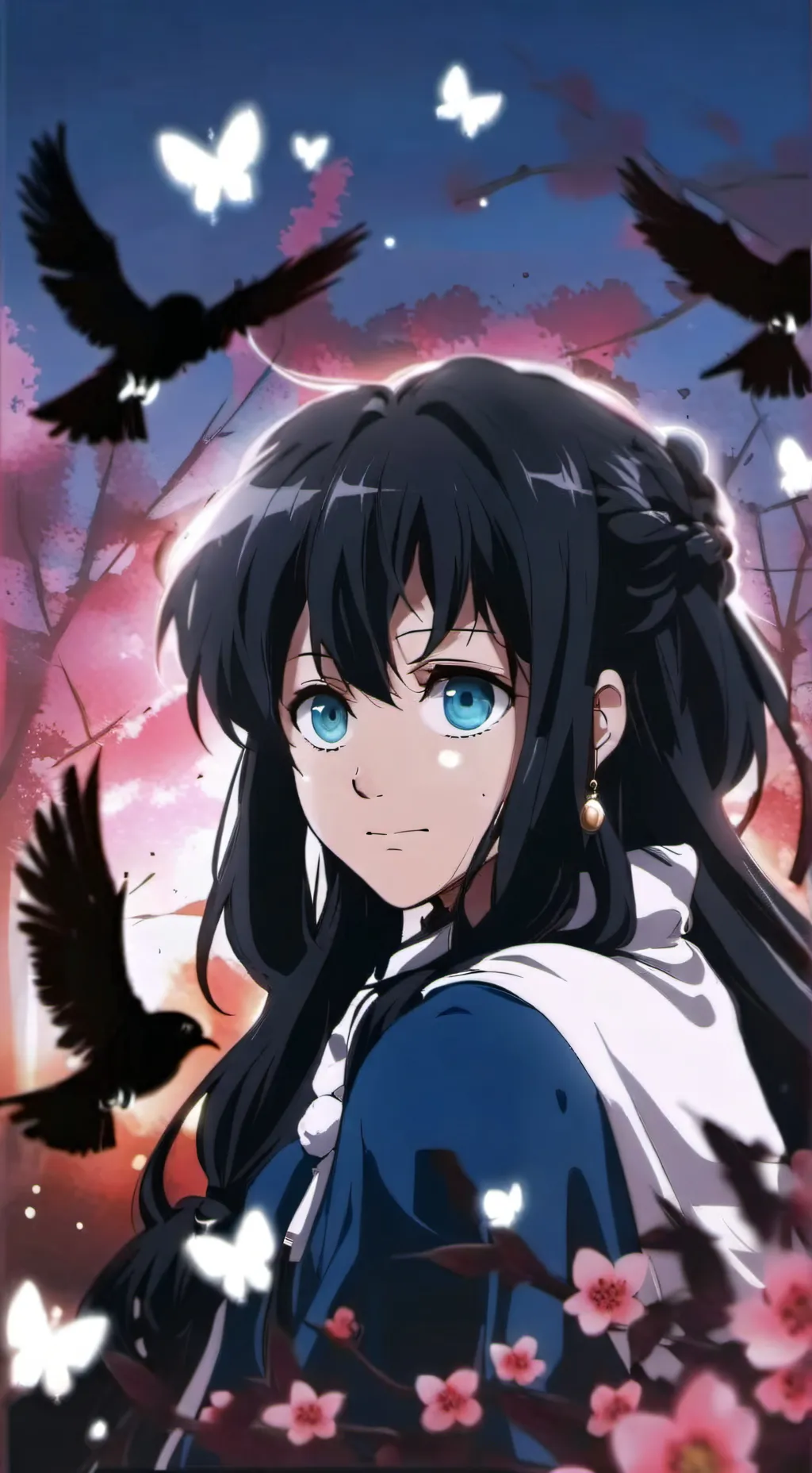 ai character: Tokito  background