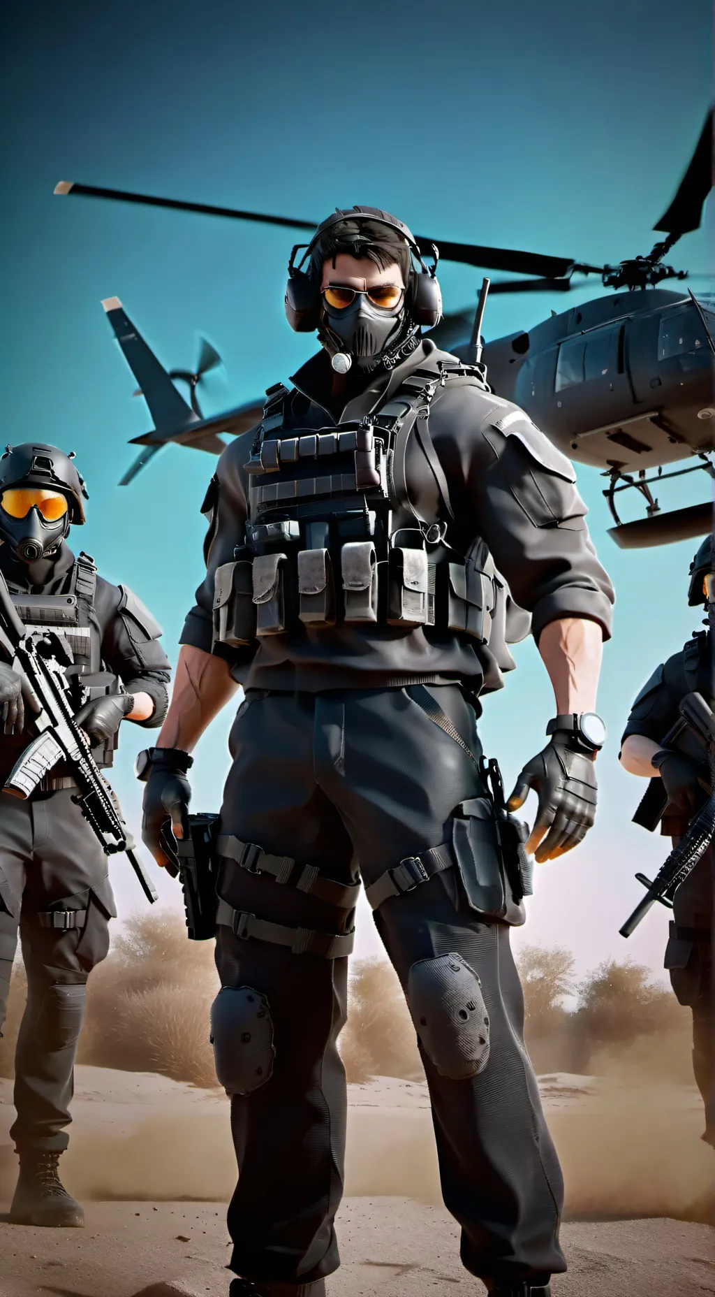 ai character: The viper squad background