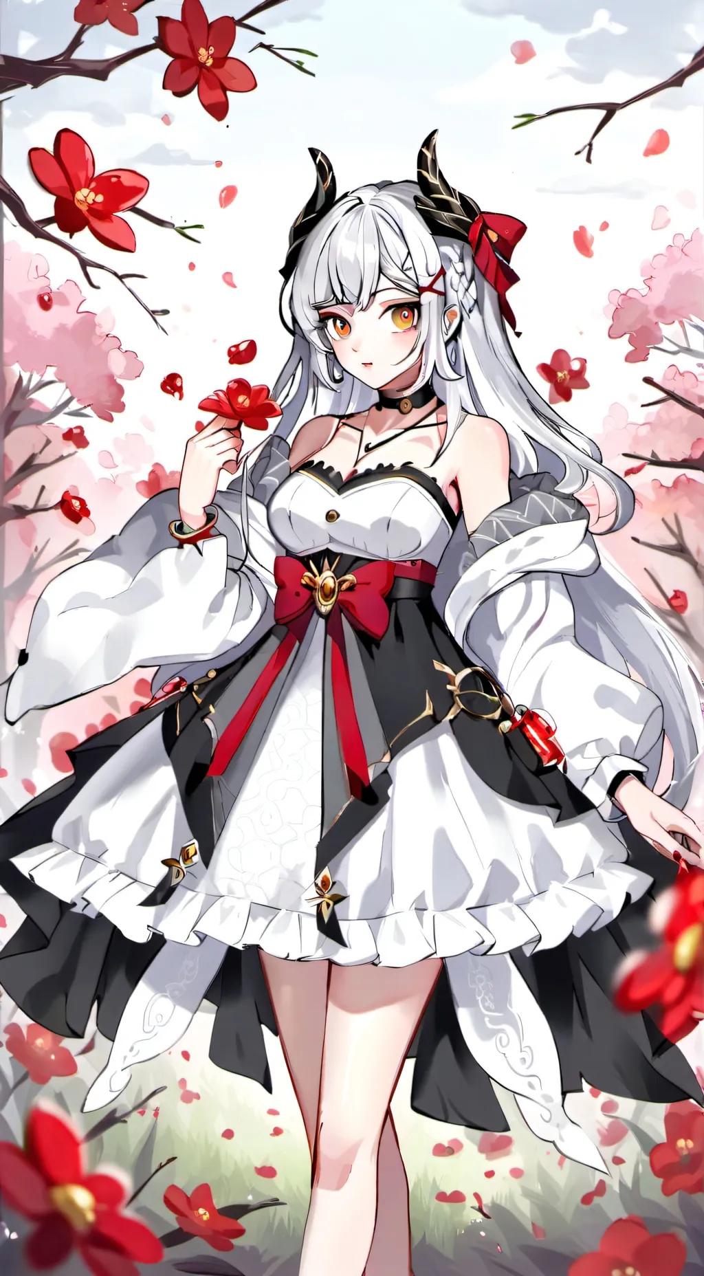 ai character: El sol y la luna  background