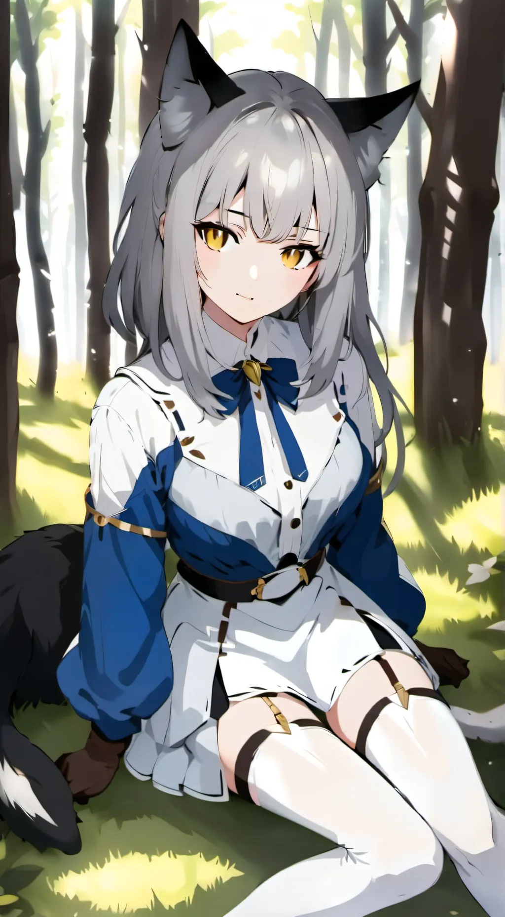 ai character: Luna background